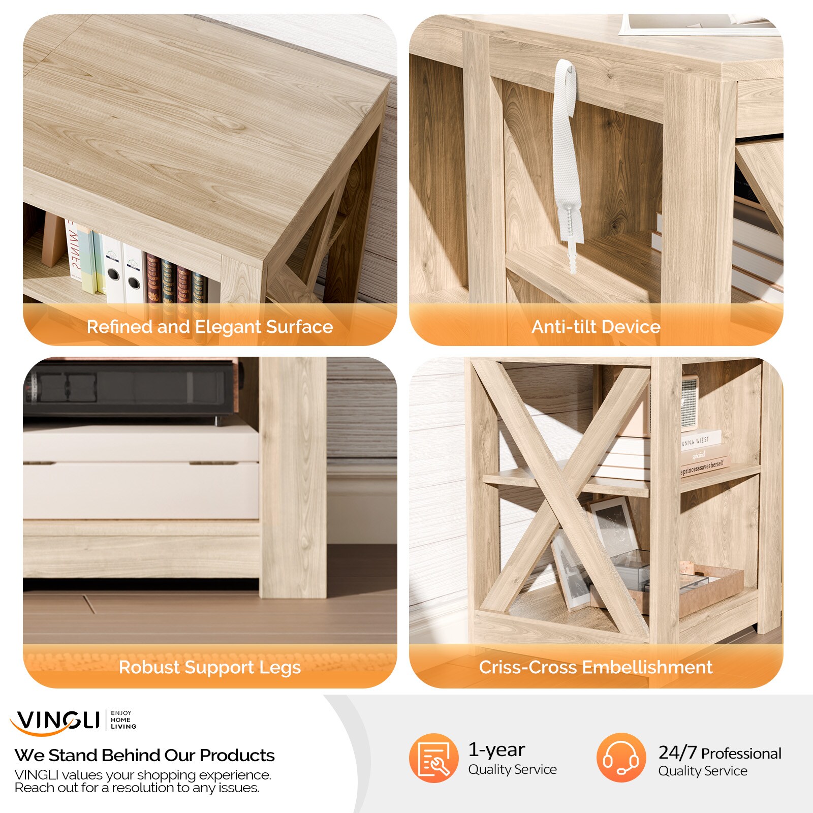 VINGLI LS-G52005677+0850 Electric-Fireplaces - View #8