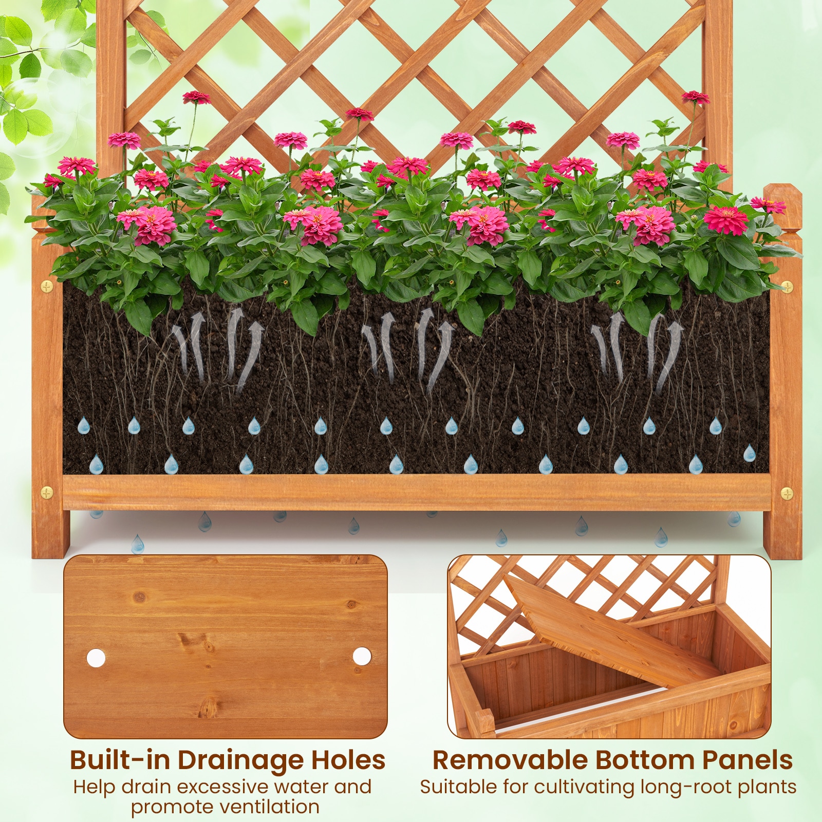 Costway CSHY006184 Raised-Garden-Beds - View #7