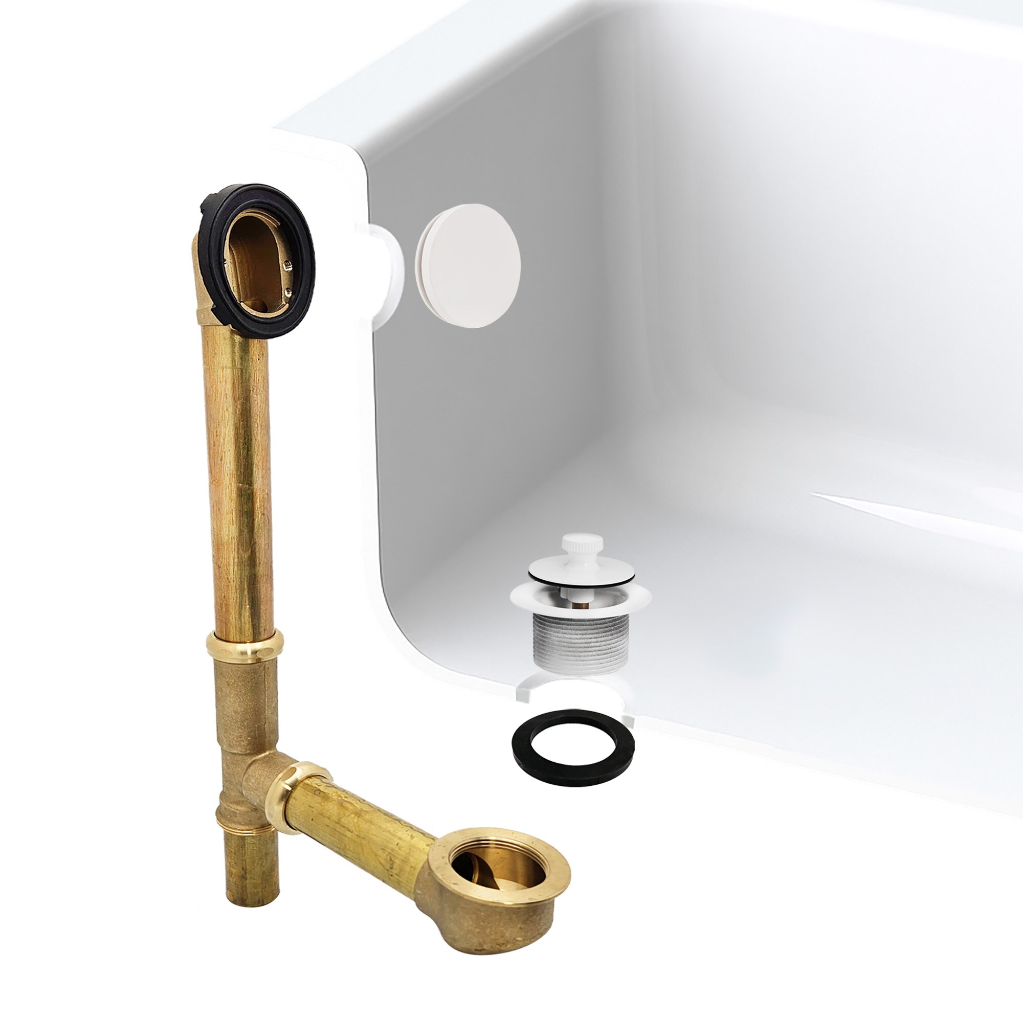 WESTBRASS D321H-50 Tub-Drain-Accessories - View #5