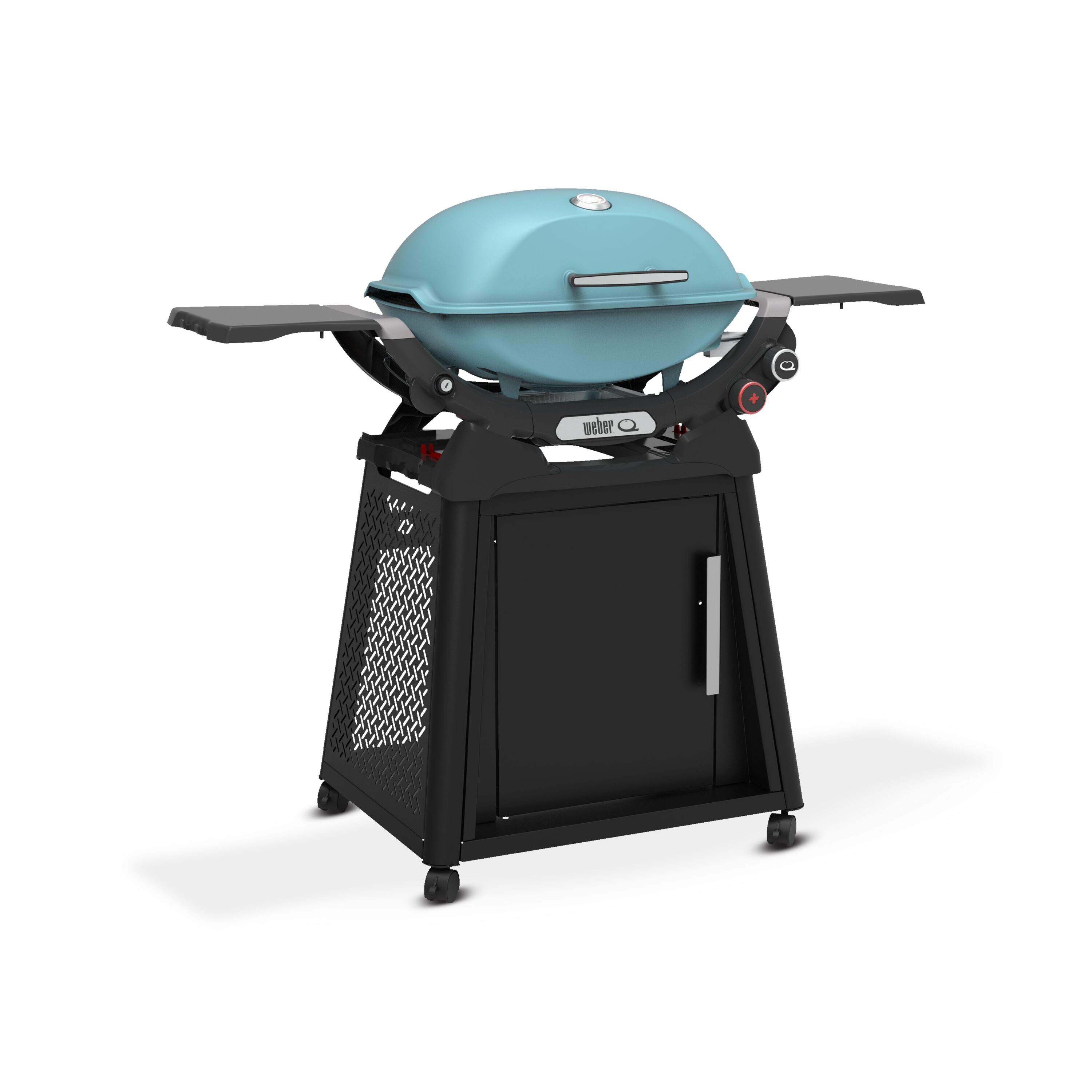 Weber Q 2800N+ 320-Sq in Sky Blue Portable Liquid Propane Grill 1500394 Sansujyuku sansujyuku.com