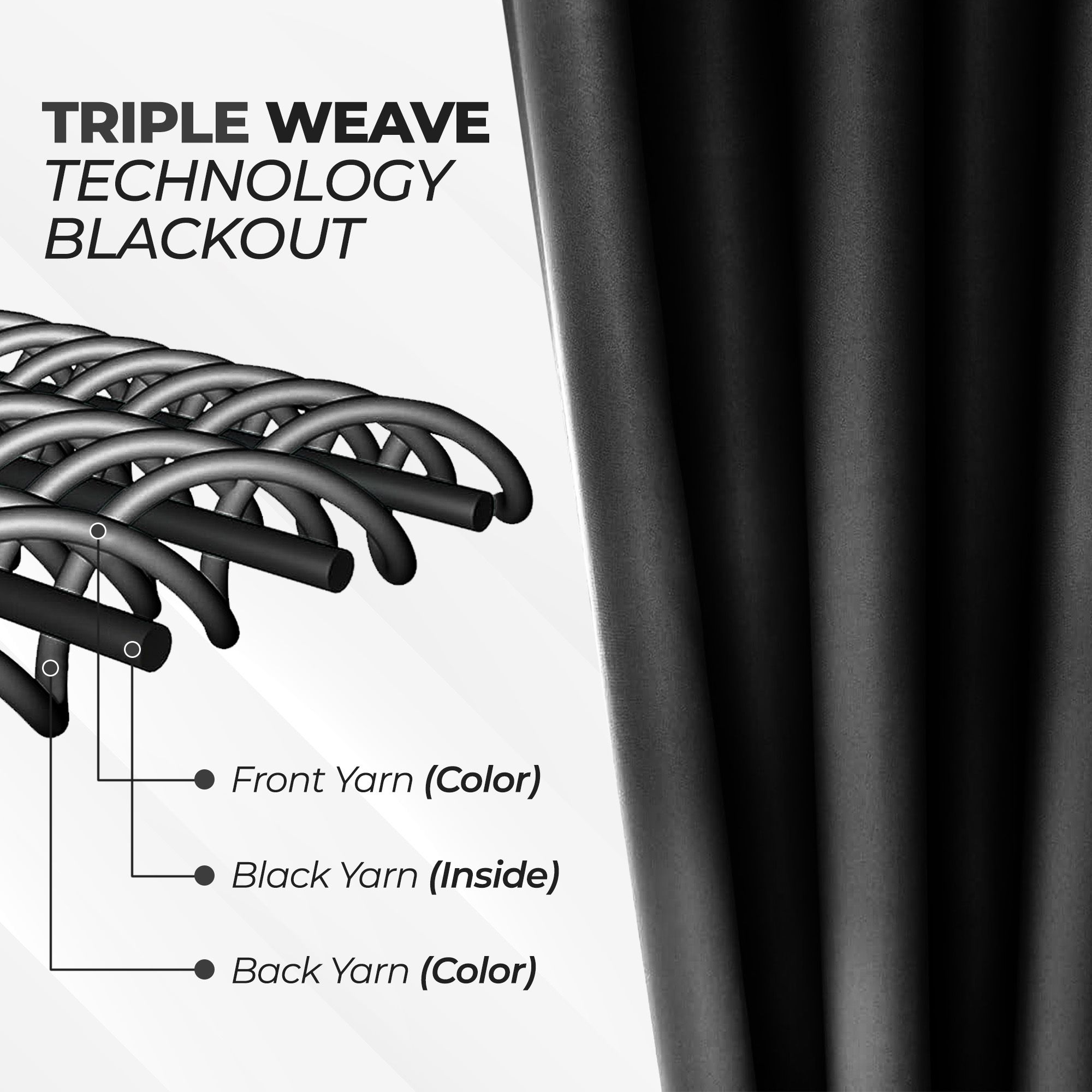 Superior 42X108CT-SL(TB)-BK curtains - View #3