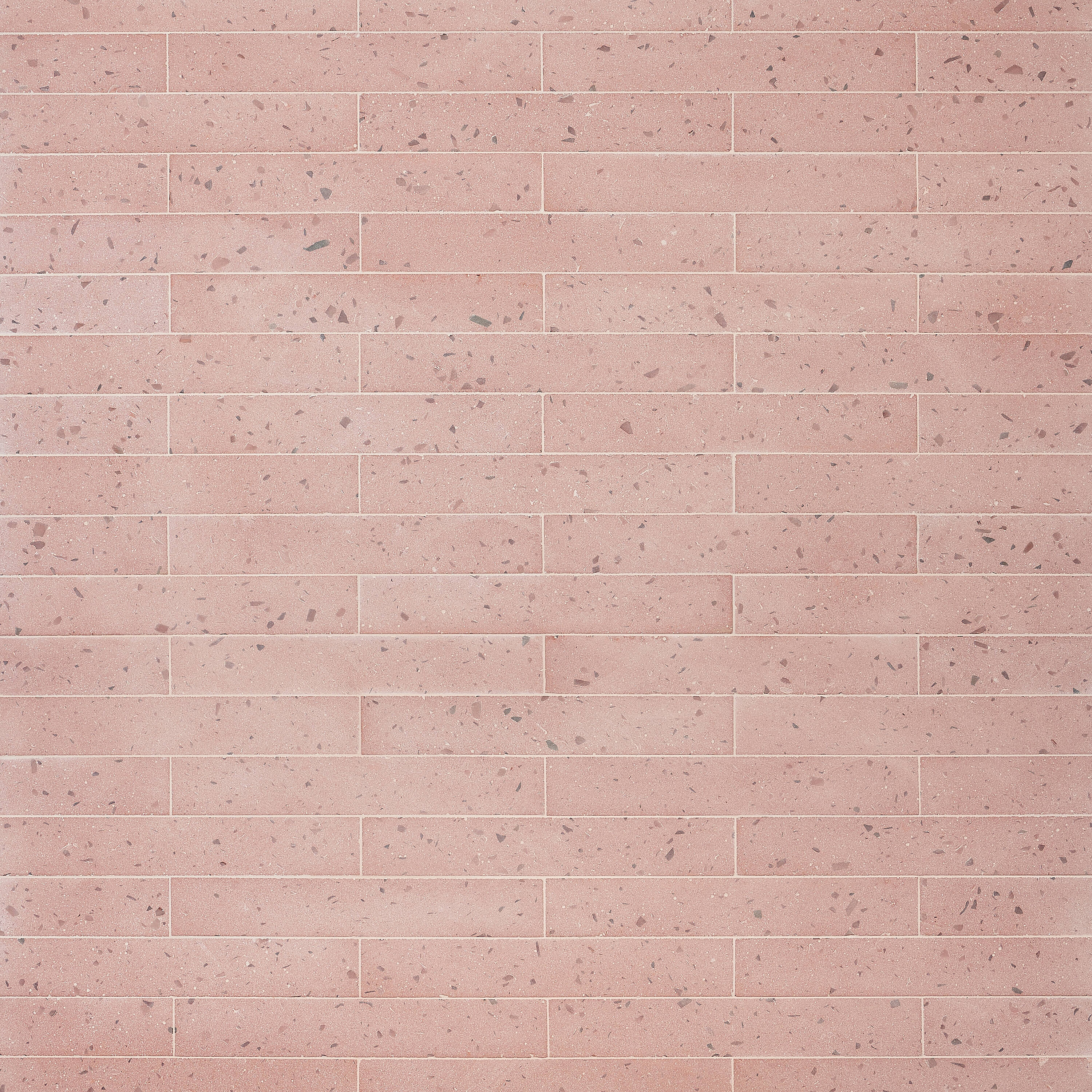 Mod Blush Pink 12x36 3D Fluted Matte Ceramic Tile