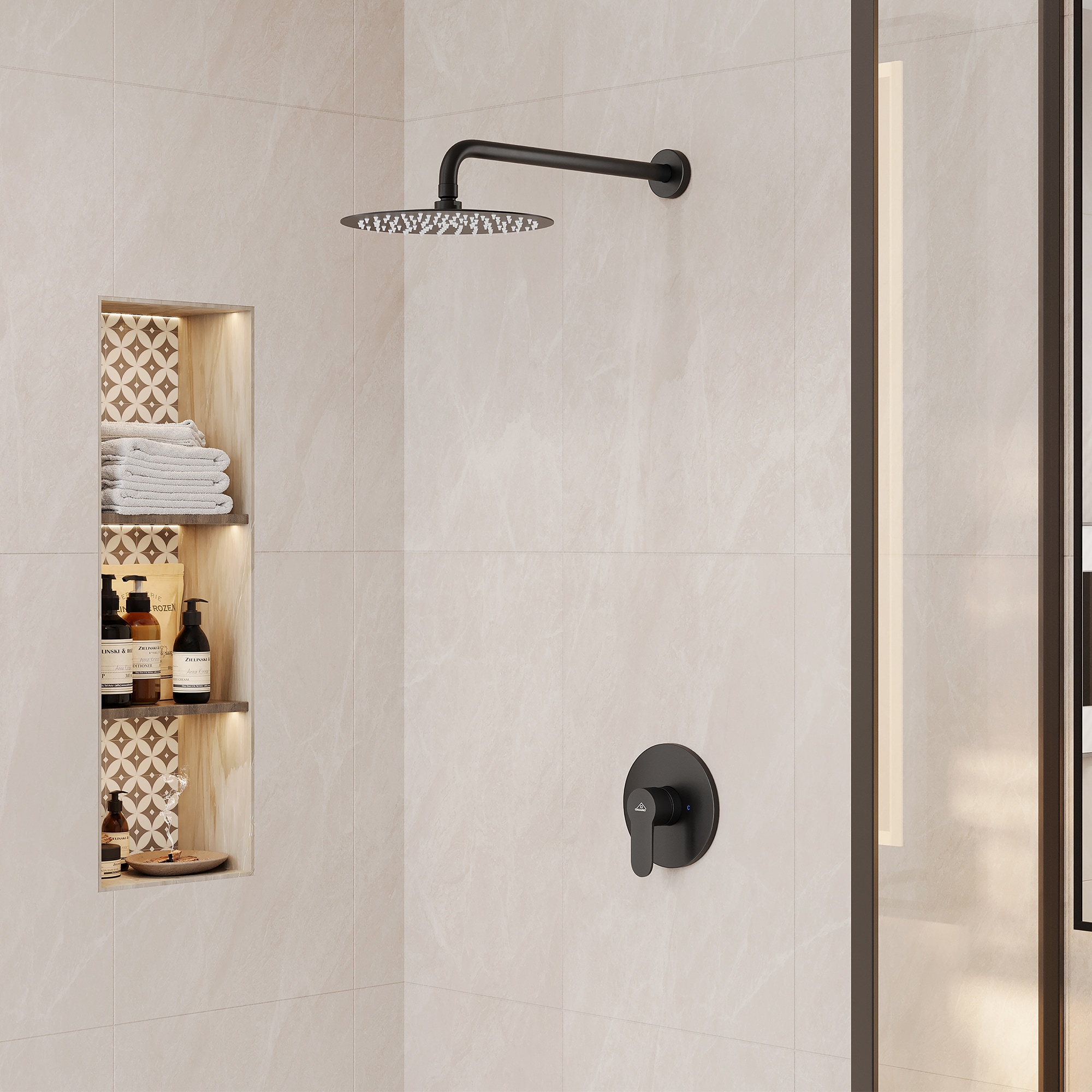 CASAINC CA-081002CP Showerhead-Bar-Panels - View #2