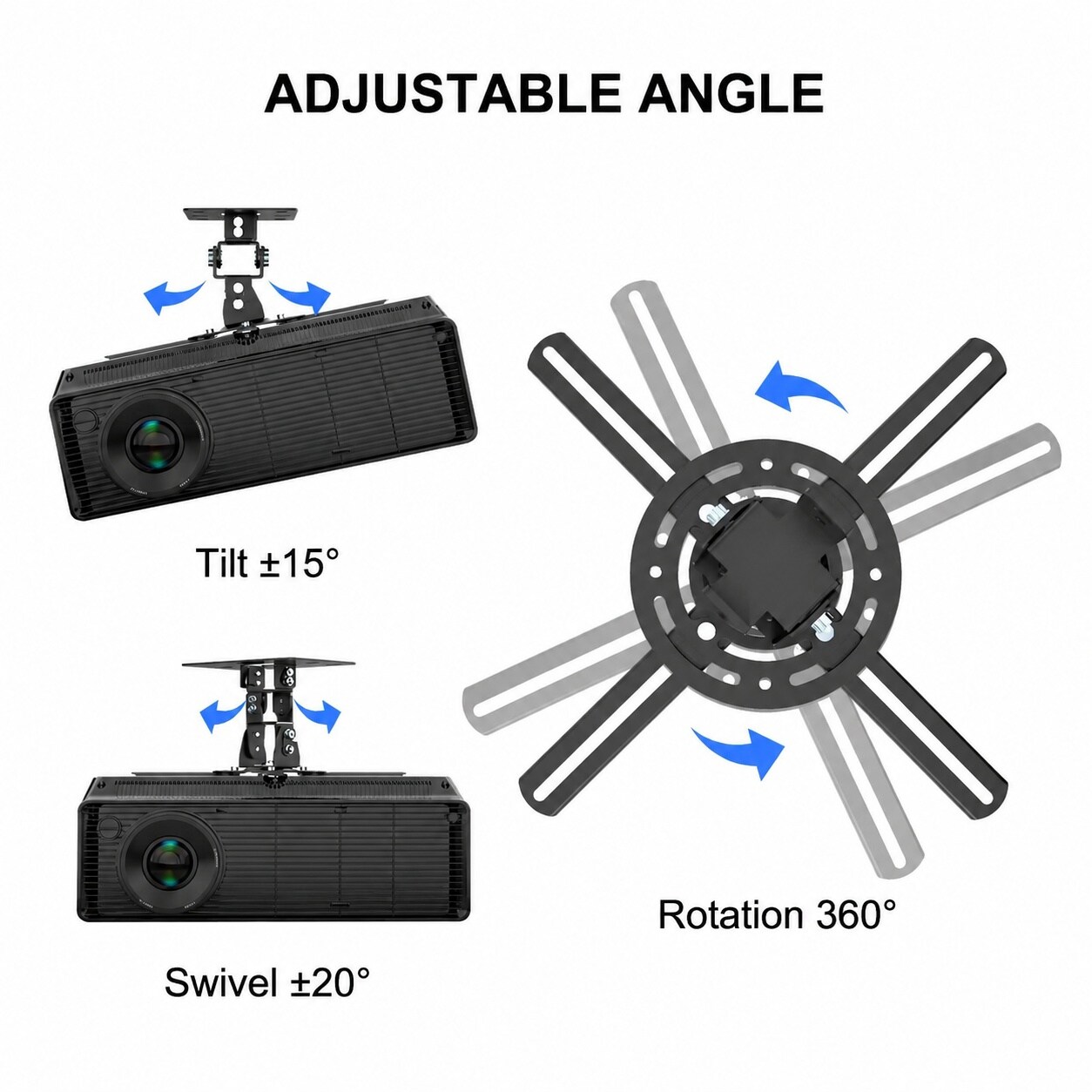 Adrinfly LAD0728D044 Projector-Mounts - View #5