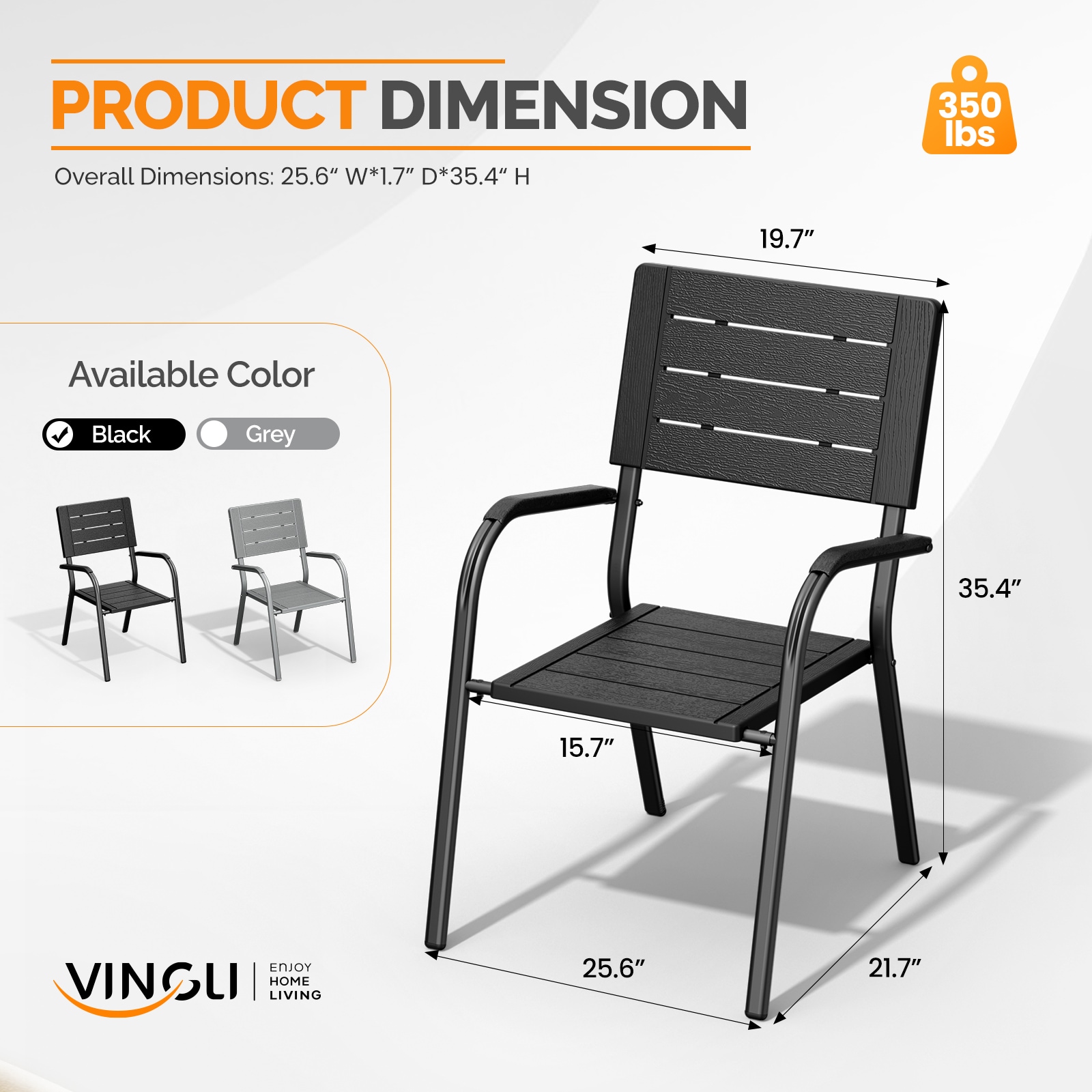 VINGLI LS-G56002149 Patio-Chairs - View #2