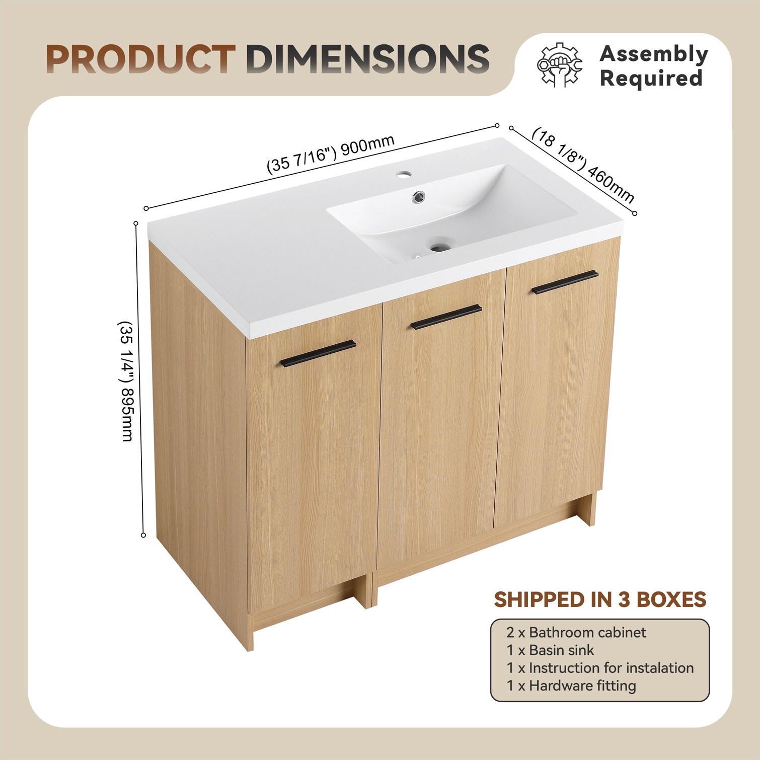 Naturefalls YIEAXK8M18RK Bath-Vanity-Combo - View #14