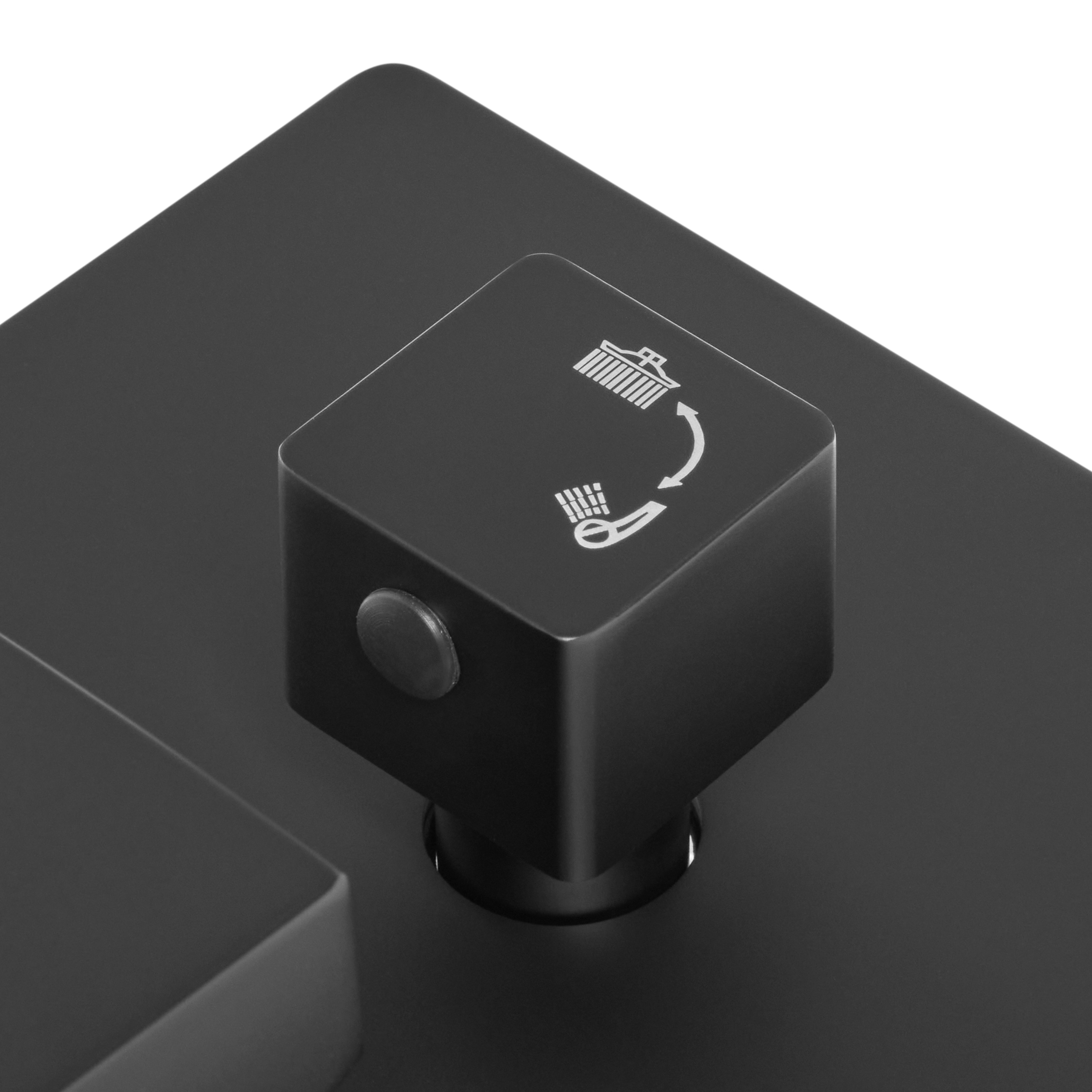 BWE A-95012-BLACK Showerhead-Bar-Panels - View #3