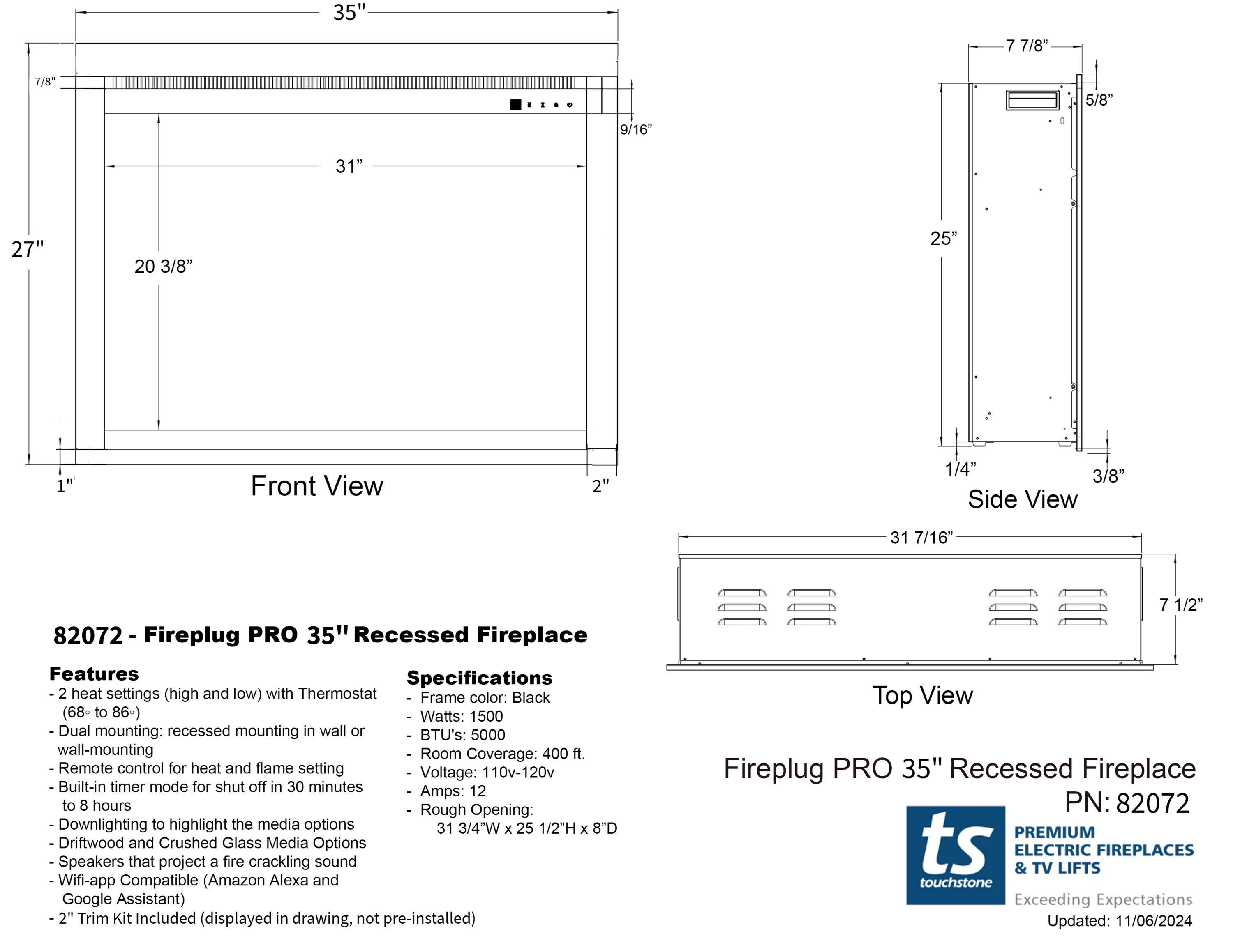 Touchstone 82072 Electric-Fireplaces - View #19
