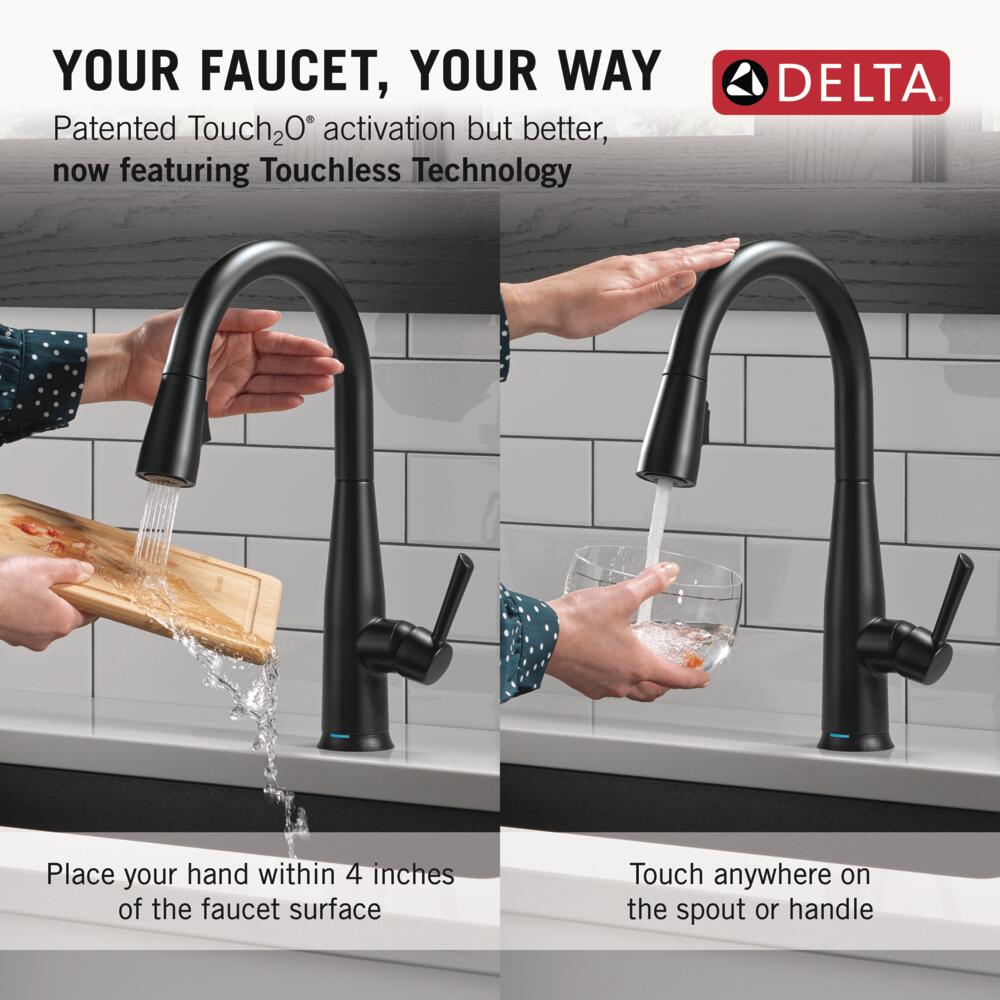Delta 9113TL-BL-DST Kitchen-Faucets - View #3