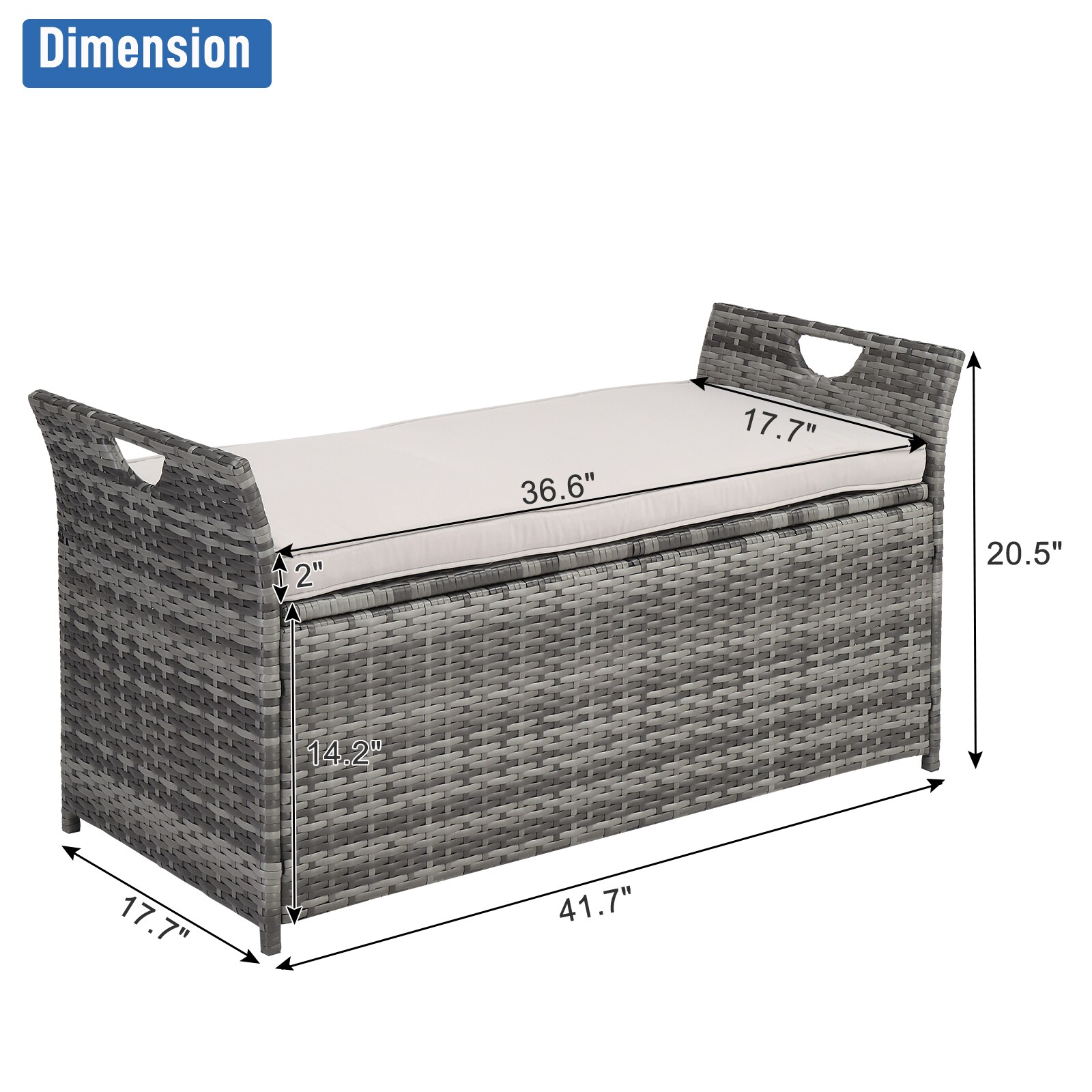 Meibamake 95383917-SYCFM001 Indoor-Ottomans - View #10