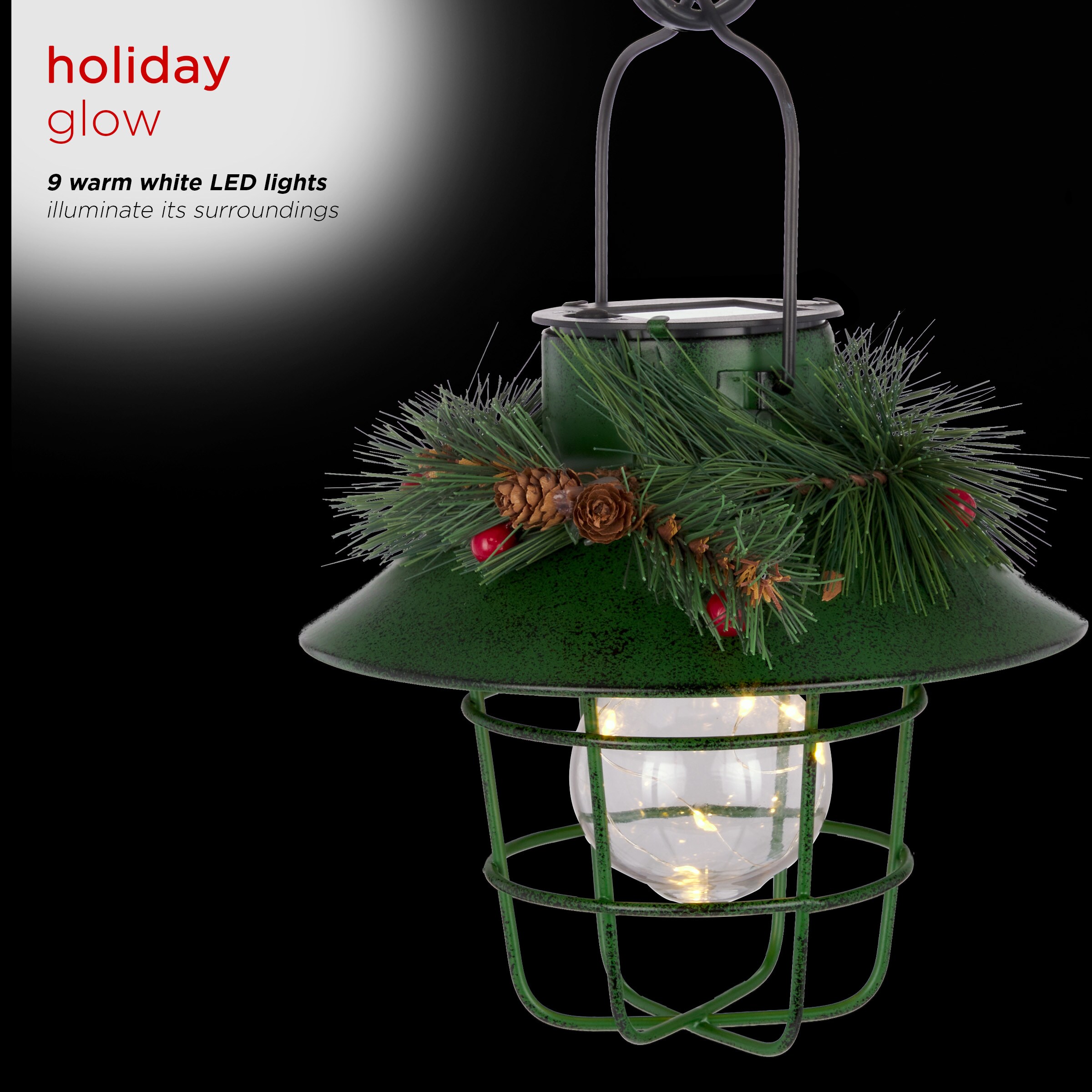 Alpine Corporation LJJ1334SLR-GN Outdoor-Christmas-Decor - View #4