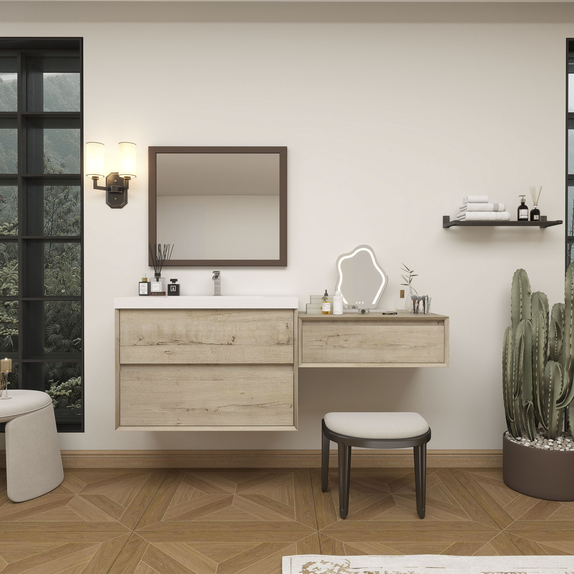 BV Better Vanity SLIM17-36+30-WO Bath-Vanity-Combo - View #3