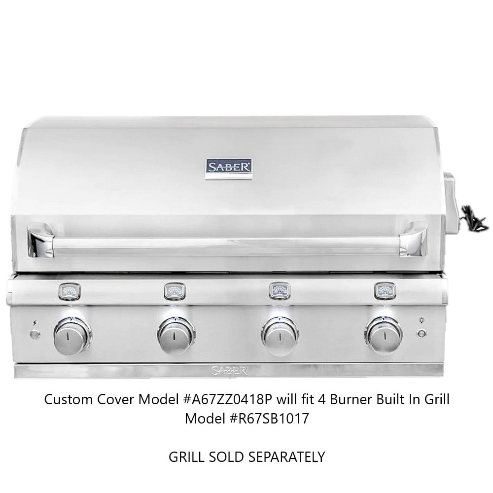 Saber 36.75-in W x 12.5-in H Black Gas Grill Cover A67ZZ0418 simolary.com 11 Saber 36.75-in W x 12.5-in H Black Gas Grill Cover A67ZZ0418 Simolary simolary.com 11