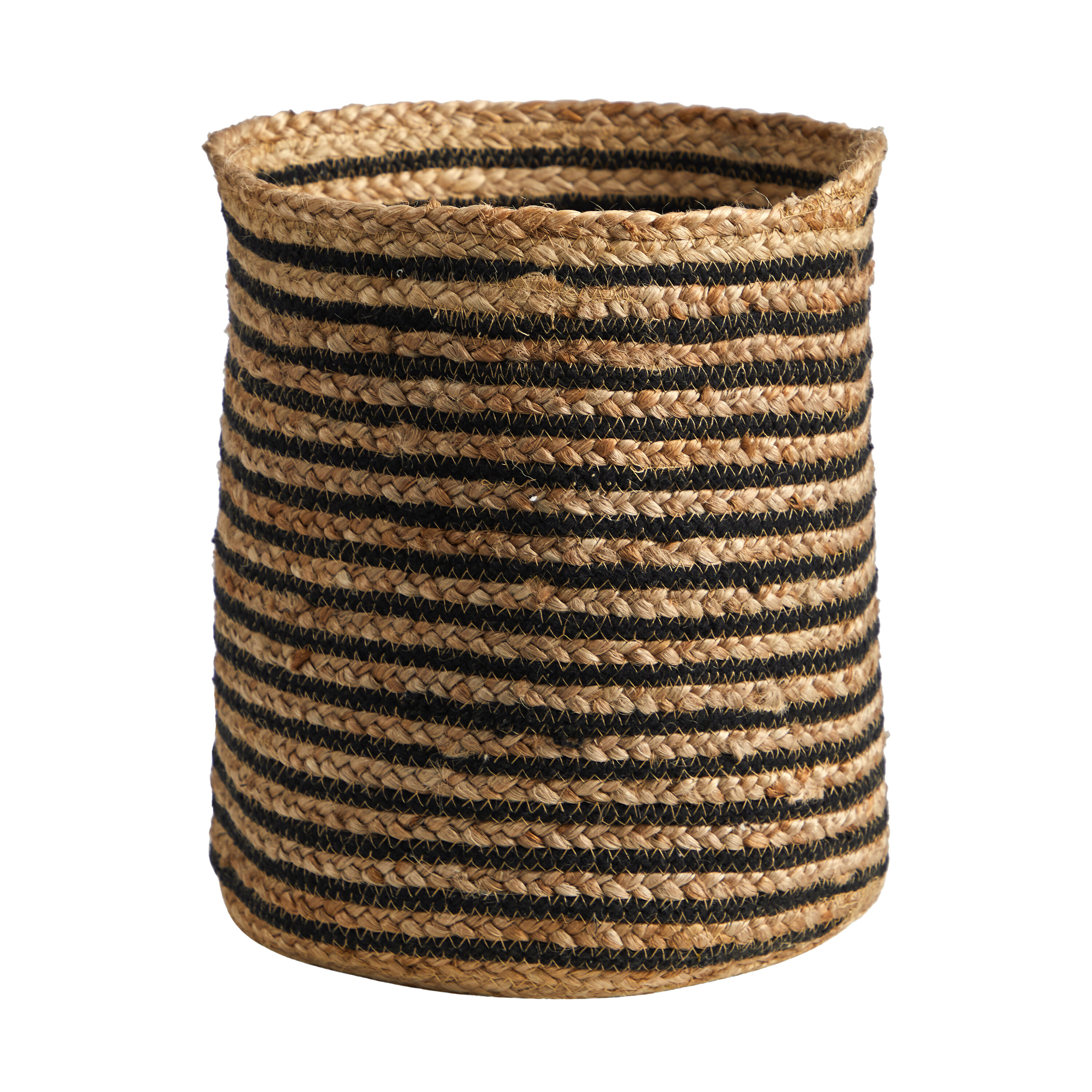 Nearly Natural -  13.5-in Handmade Natural Jute Basket Planter