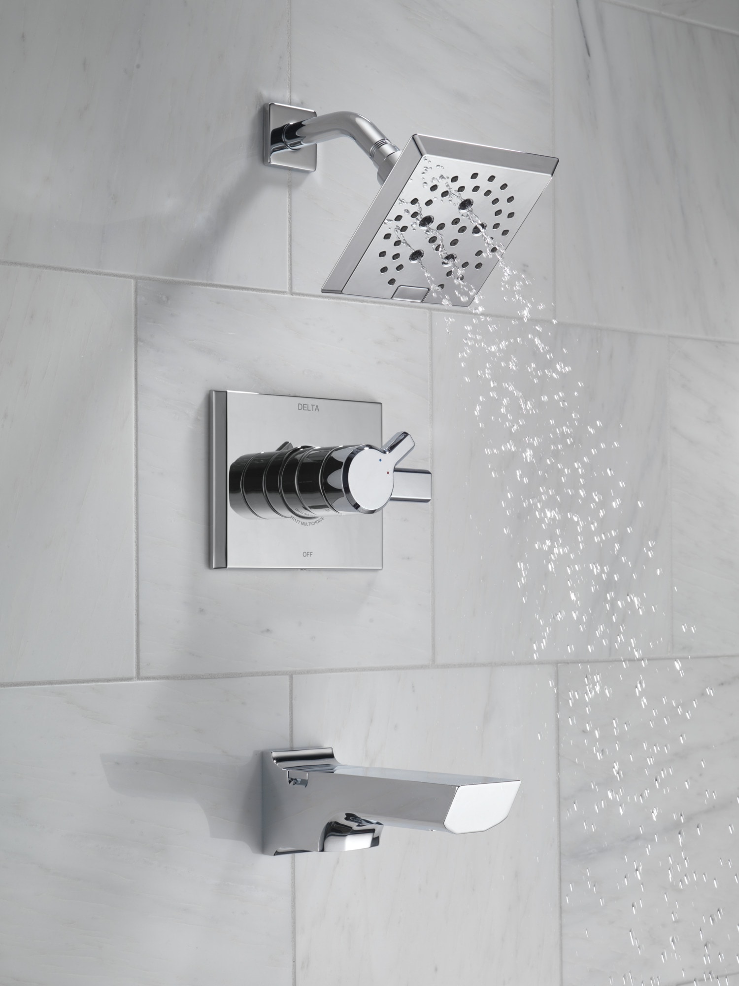 Delta T17499-PR Tub-Shower-Faucets - View #14