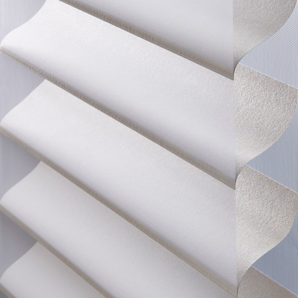 LEVOLOR 507082 Astoria Beach Sheer Polyester Horizontal blinds swatch