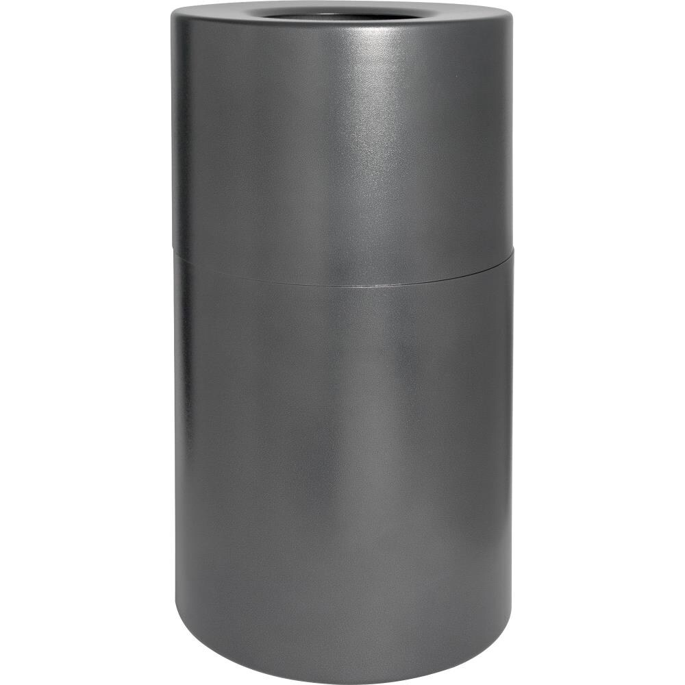 Genuine Joe 35 Gallon Gray Metal Commercial Touchless Trash Can With Lid In The Trash Cans Department At Lowes Com Genuine Joe 35 Gallon Gray Metal Commercial Touchless Trash Can With Lid In The Trash Cans Department At Lowes Com
