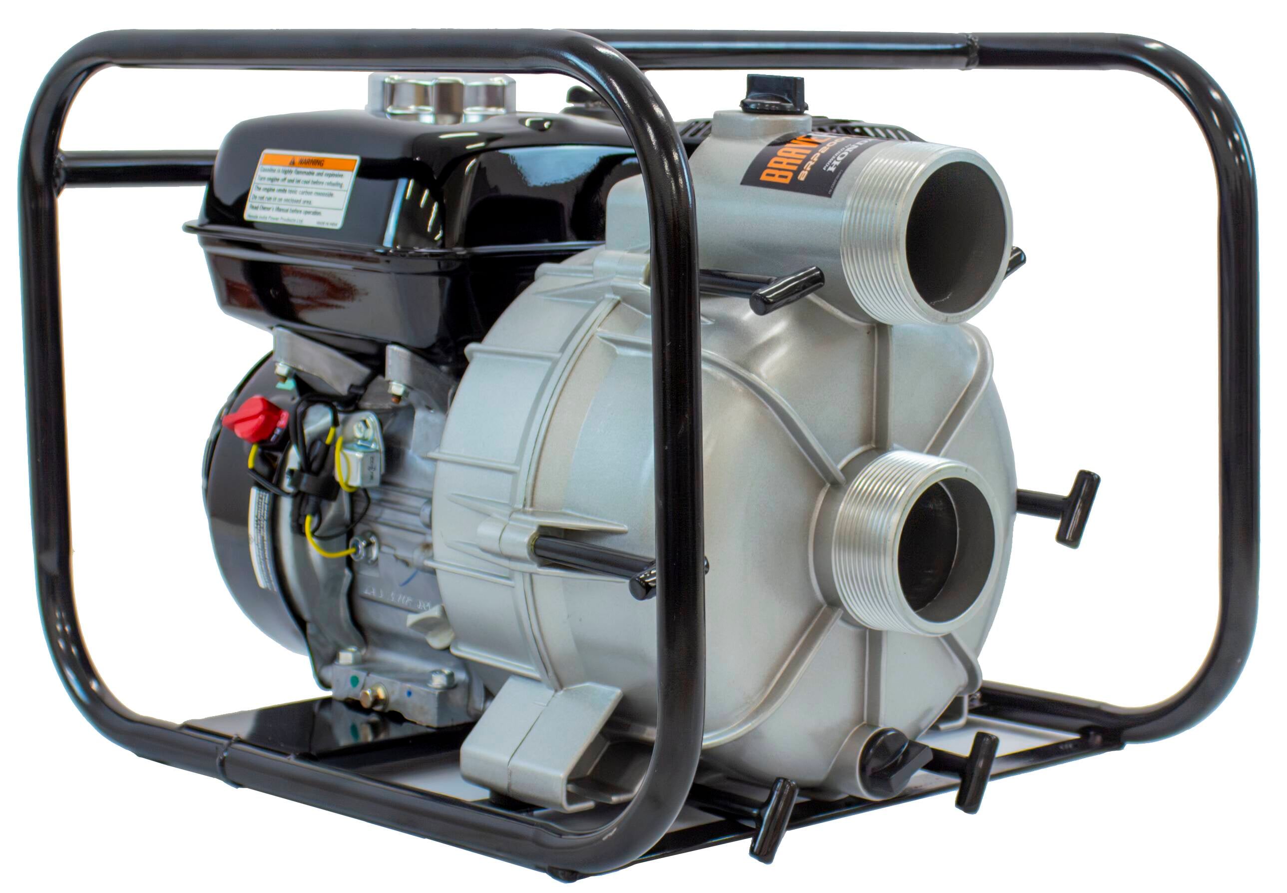 Water Transfer Pump 3 Intake/Outlet 6.5HP Honda Engine