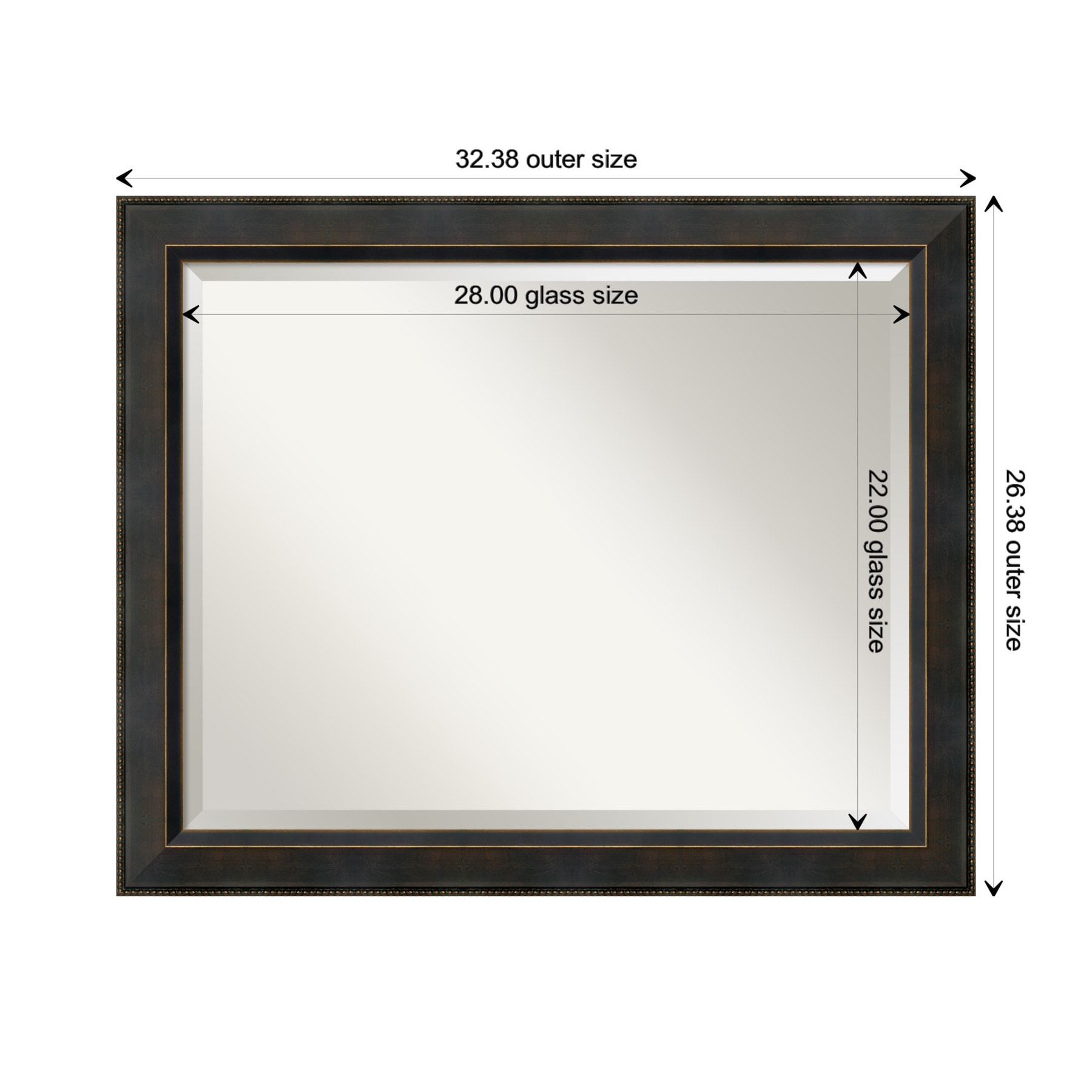 Amanti Art DSW3572562 Framed-Bath-Mirrors - View #8