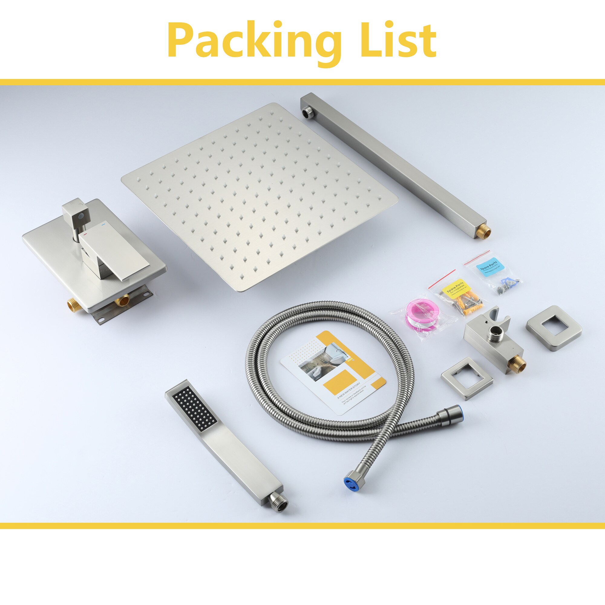 CASAINC MCS18T-10BN Showerhead-Bar-Panels - View #10