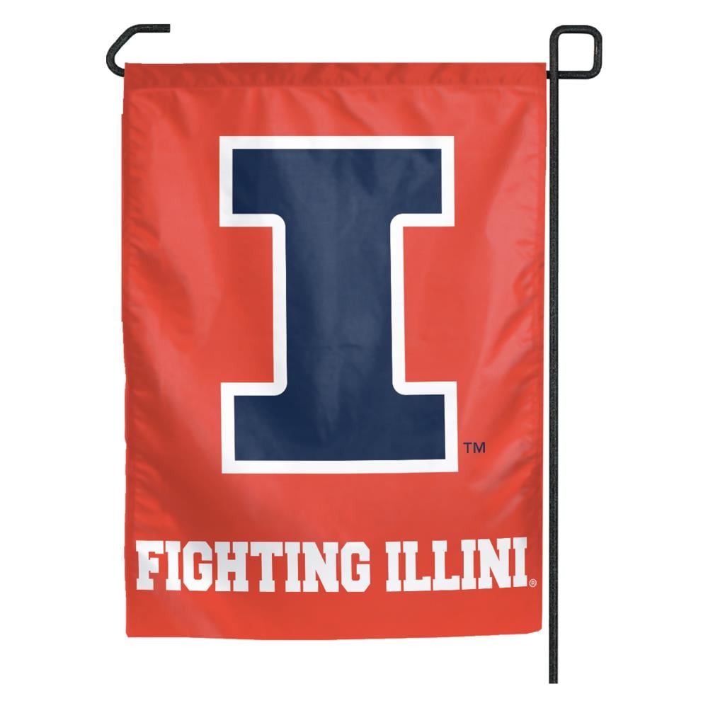  Illinois Fighting Illini Large New Logo 3x5 College Flag :  Sports & Outdoors