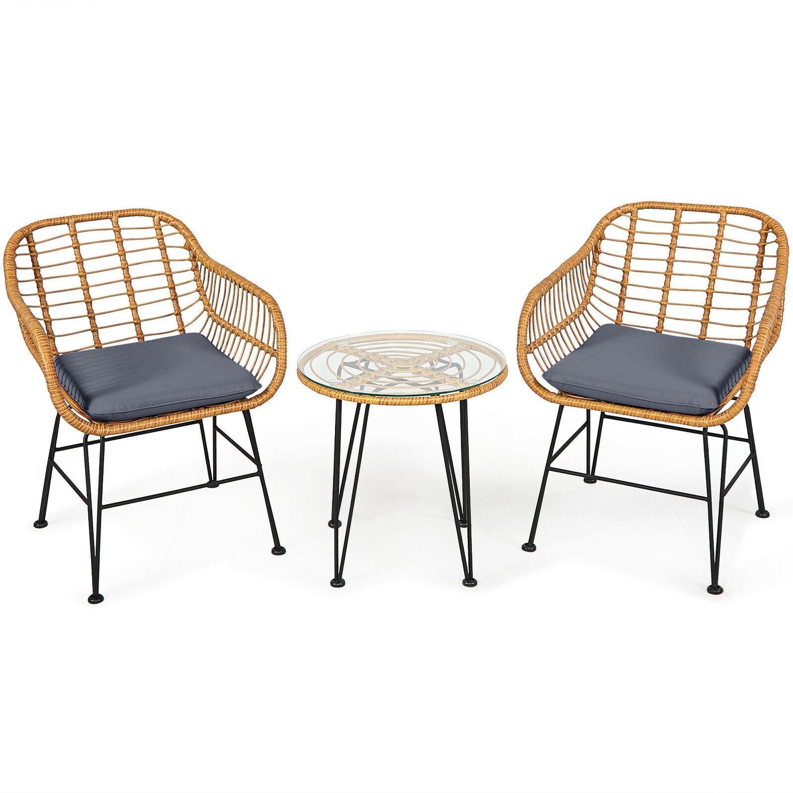 Forclover HYFE-OP3499GR Patio-Dining-Sets - View #6