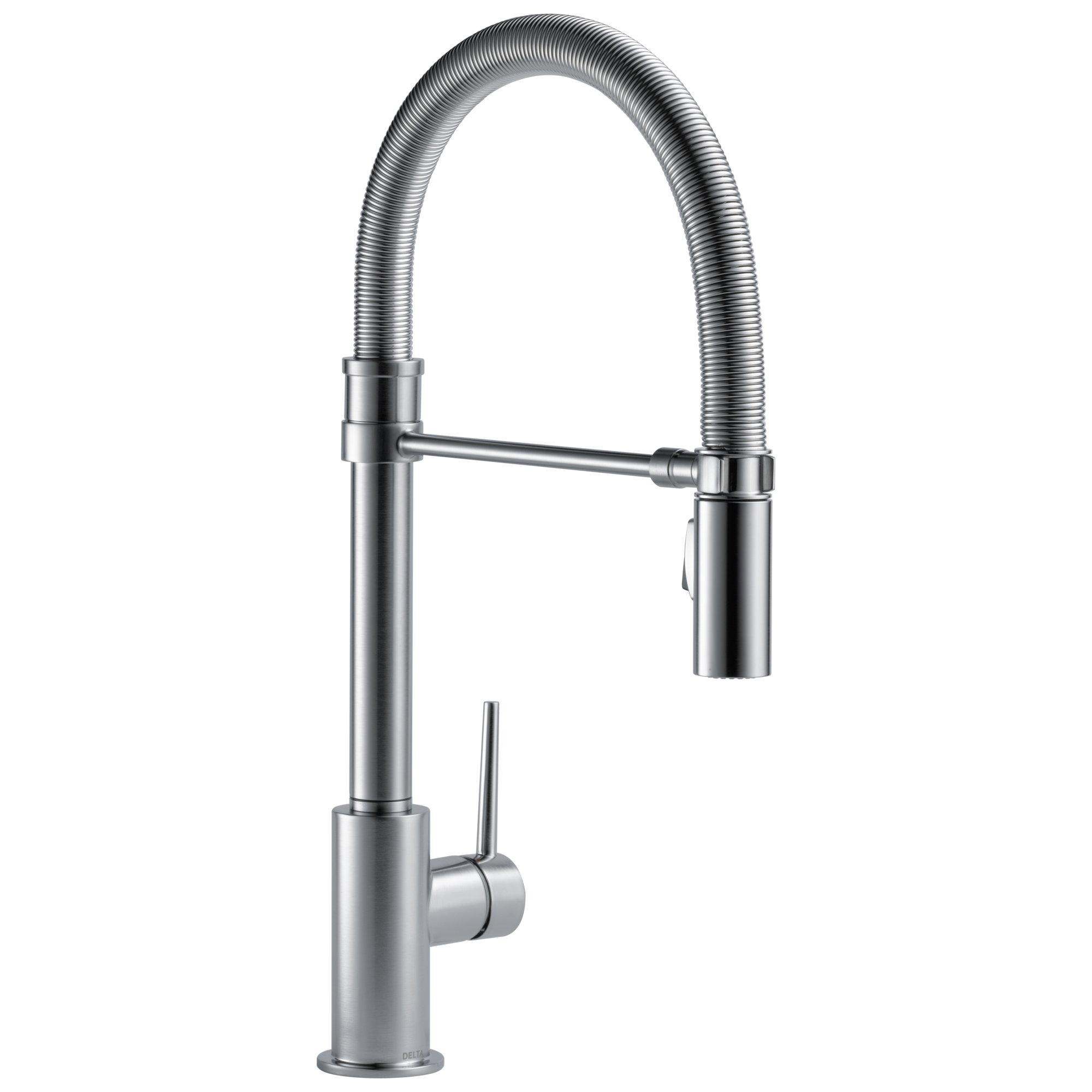 Delta 9659-AR-DST Trinsic Arctic Stainless Single Handle Deck-mount Pull-down Kitchen Faucet with Sprayer