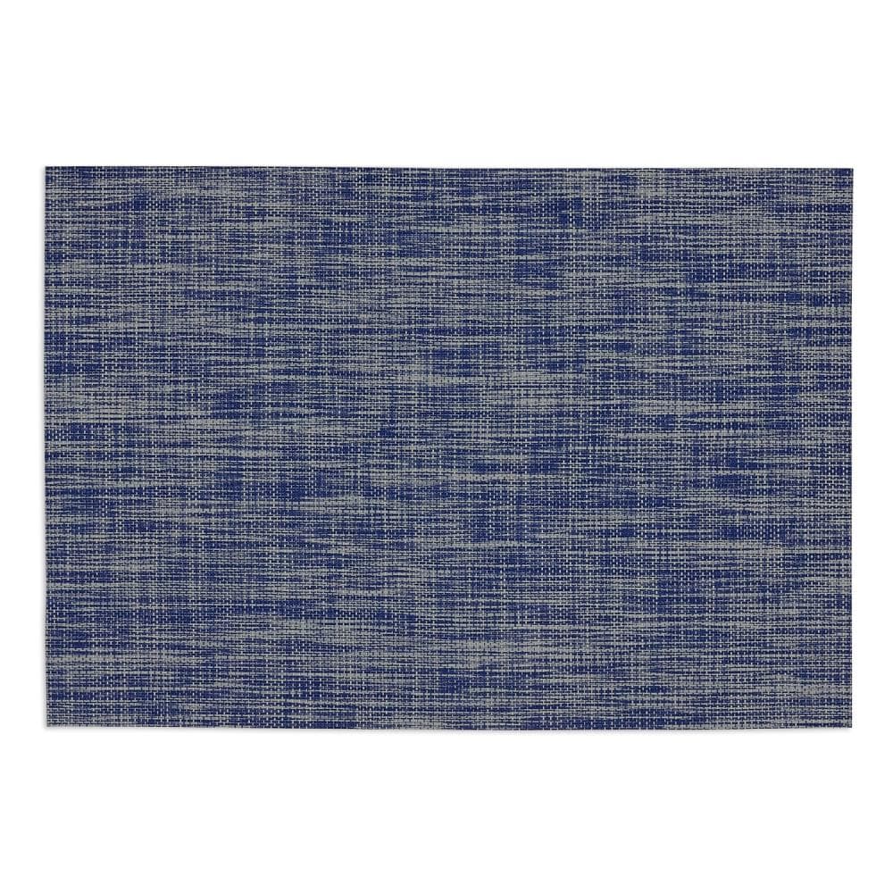 Blue Tweed PVC Tabletop Placemat Set of 6