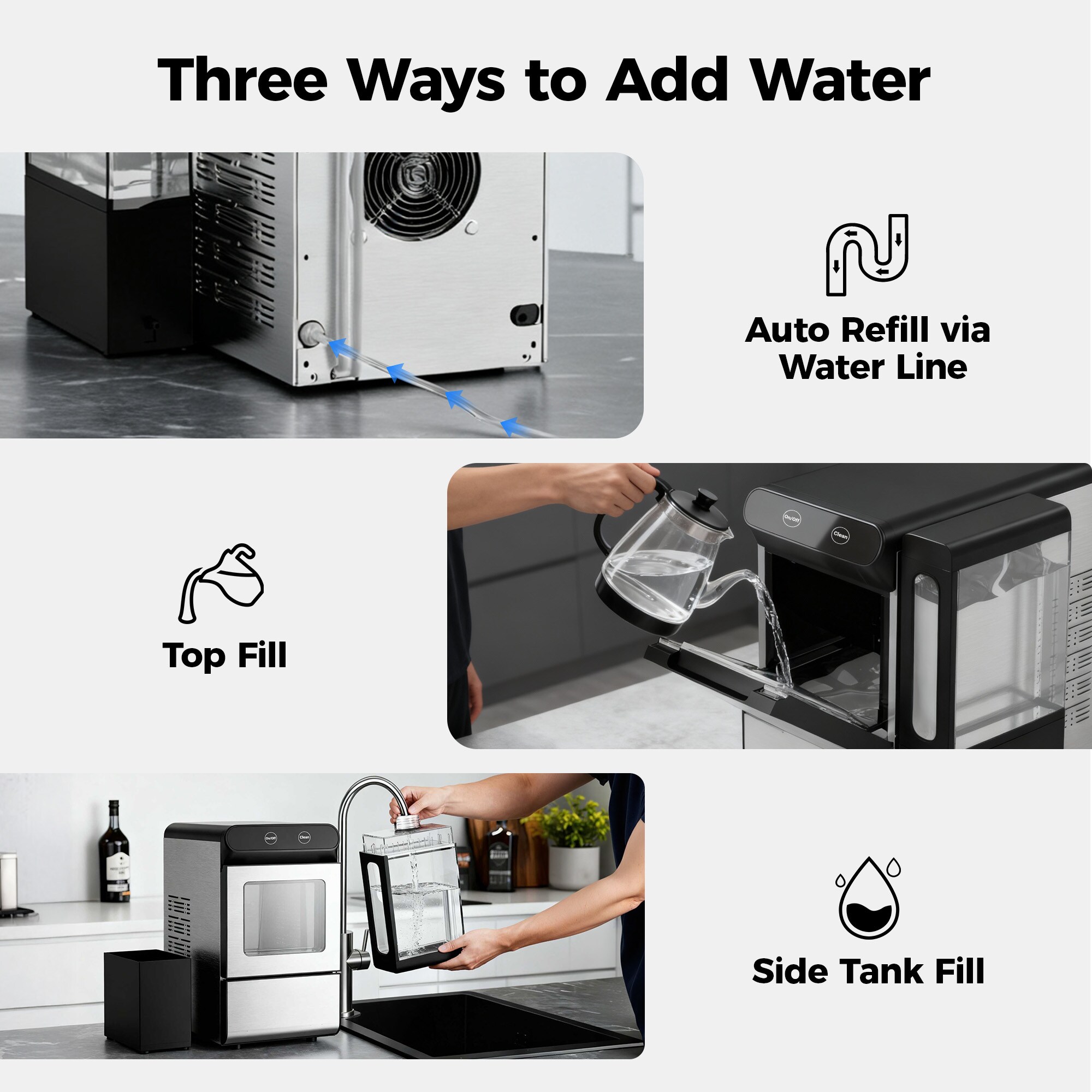 Euhomy IM025-NBS-E-LS-SC Ice-Makers - View #5