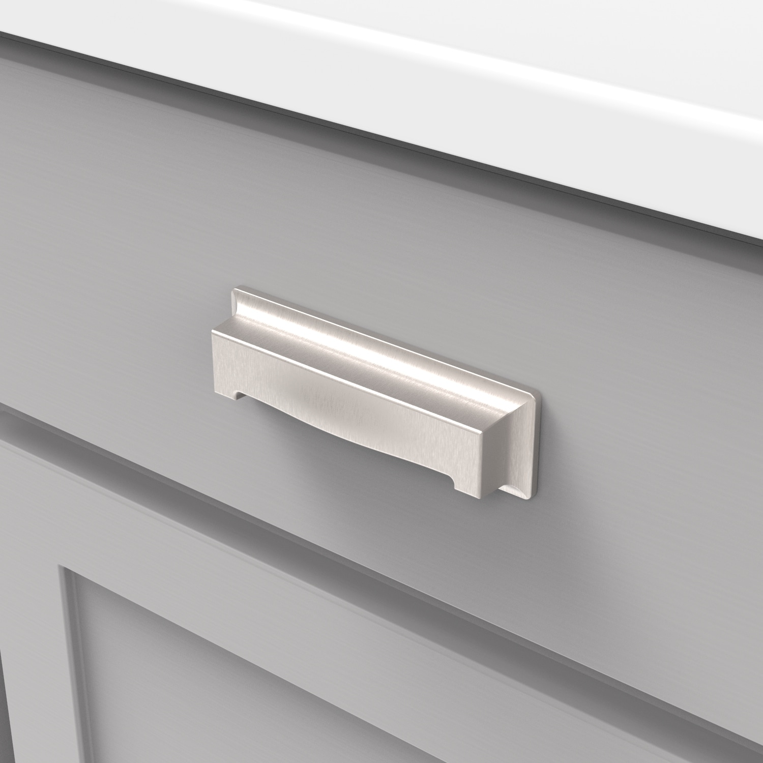 Hickory Hardware P3013-SS-10B Cabinet-Pulls - View #3