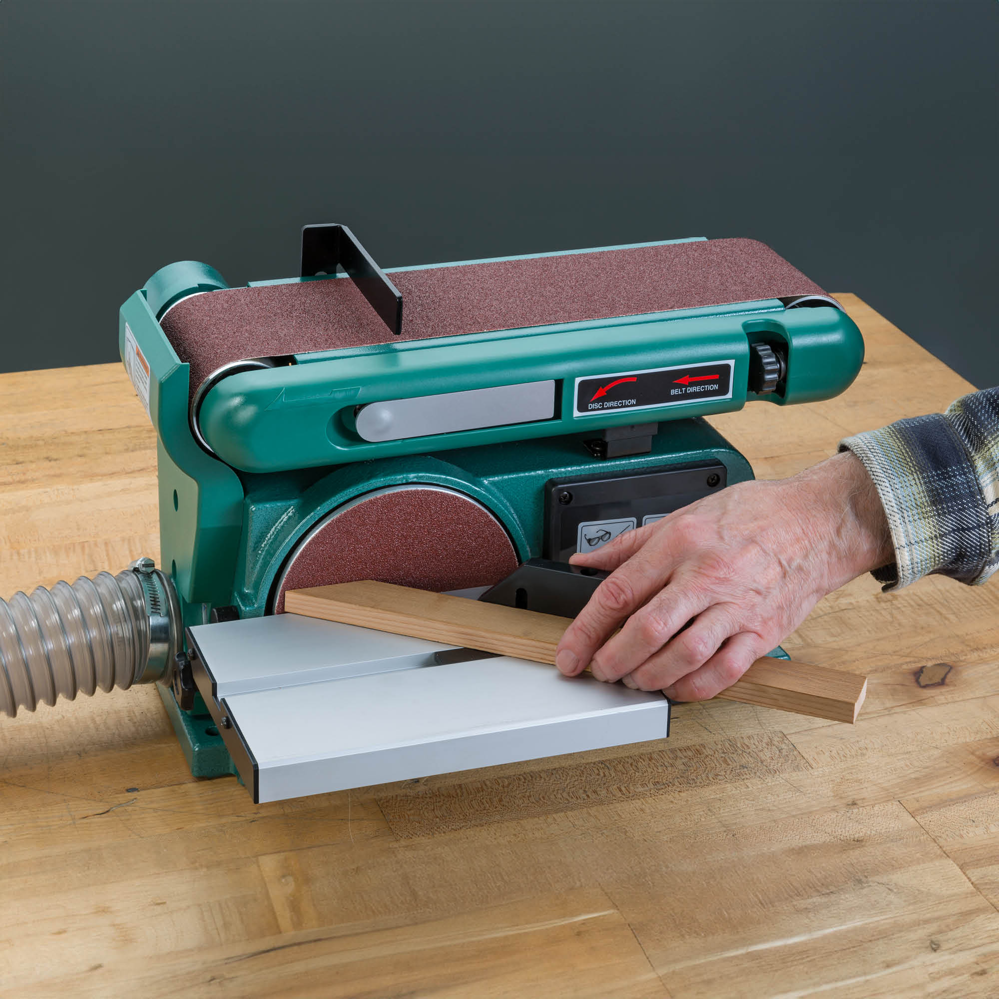 Grizzly G0787 Benchtop-Sanders - View #4