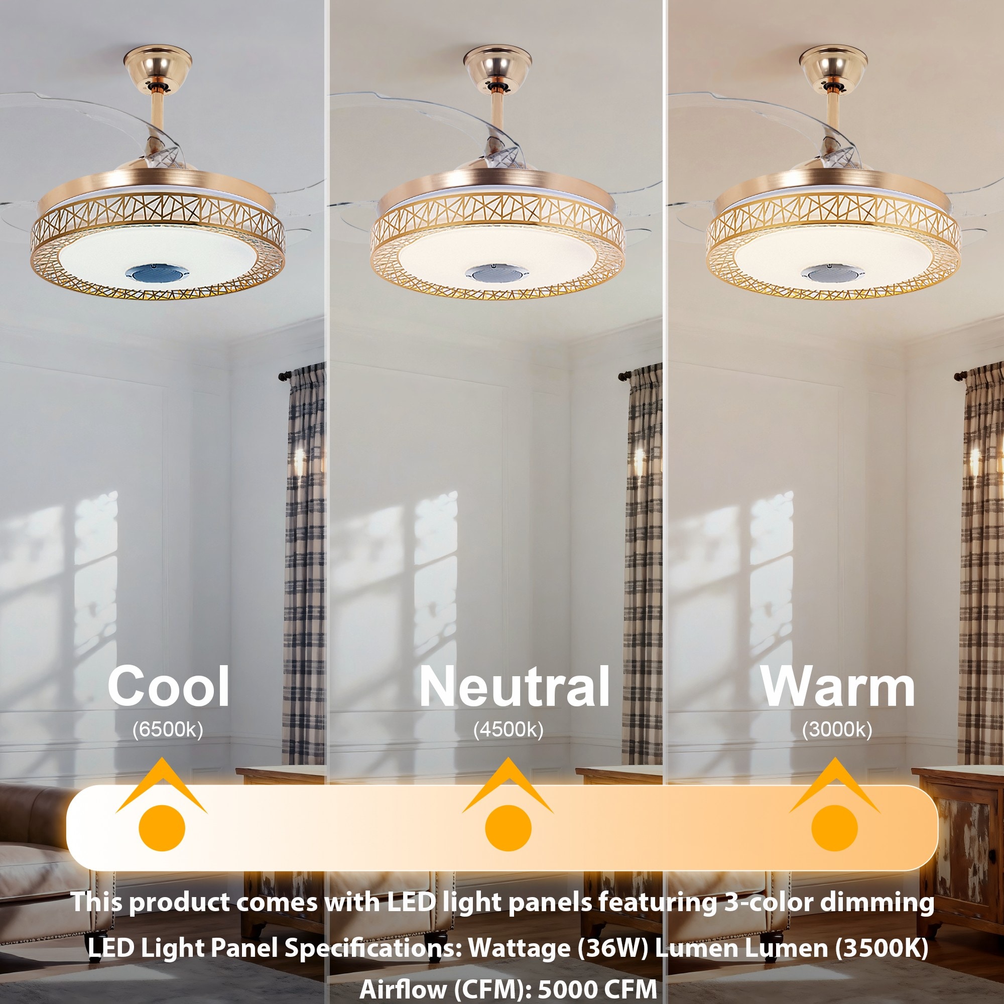 EFPERFECT DS-FZ64 Ceiling-Fans - View #4