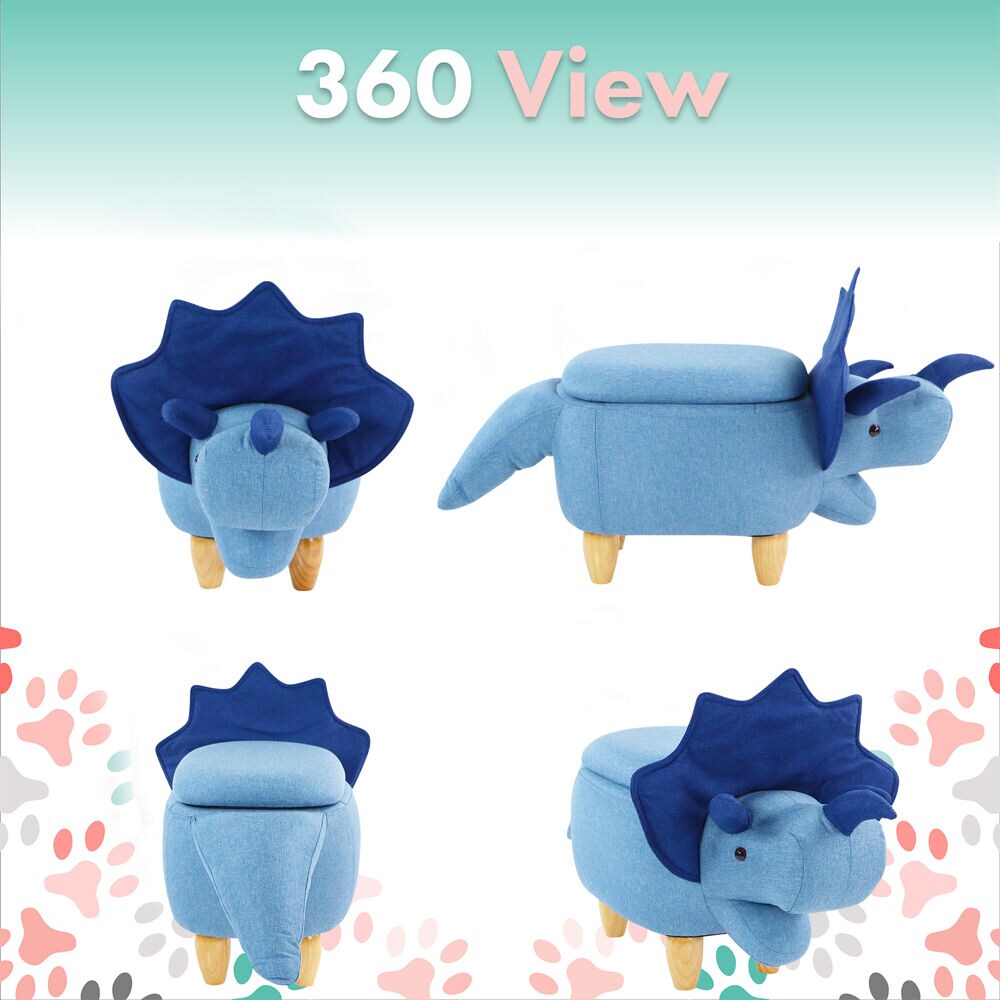 Critter Sitters CSDNOSTOTT-BLU Kids-Chairs - View #7