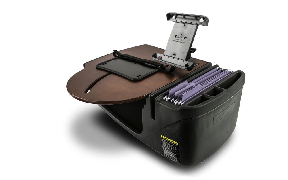 AutoExec AUE39350 RoadMaster Car Mahogany with Power Inverter and Tablet Mount