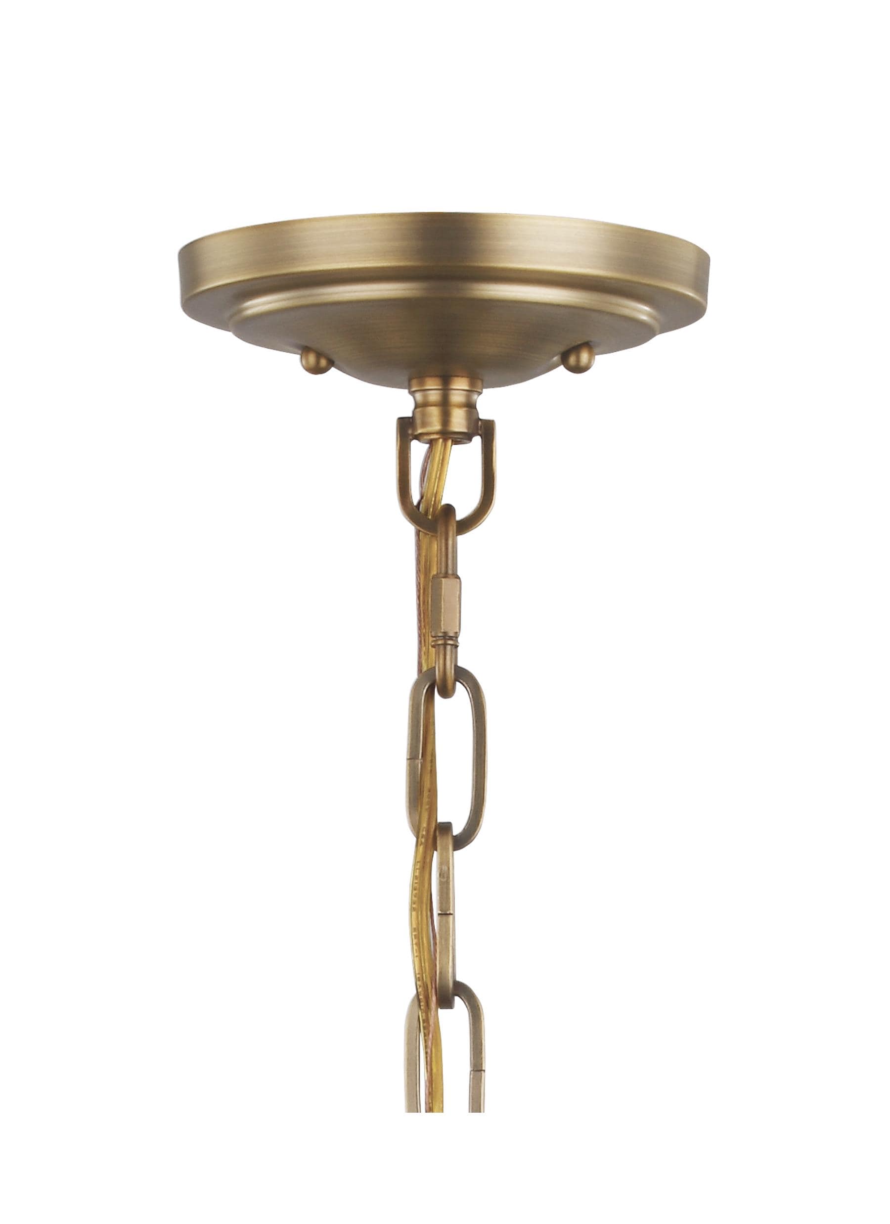 Cadence 2-Light Dark Antique Brass and Matte Black Pendant