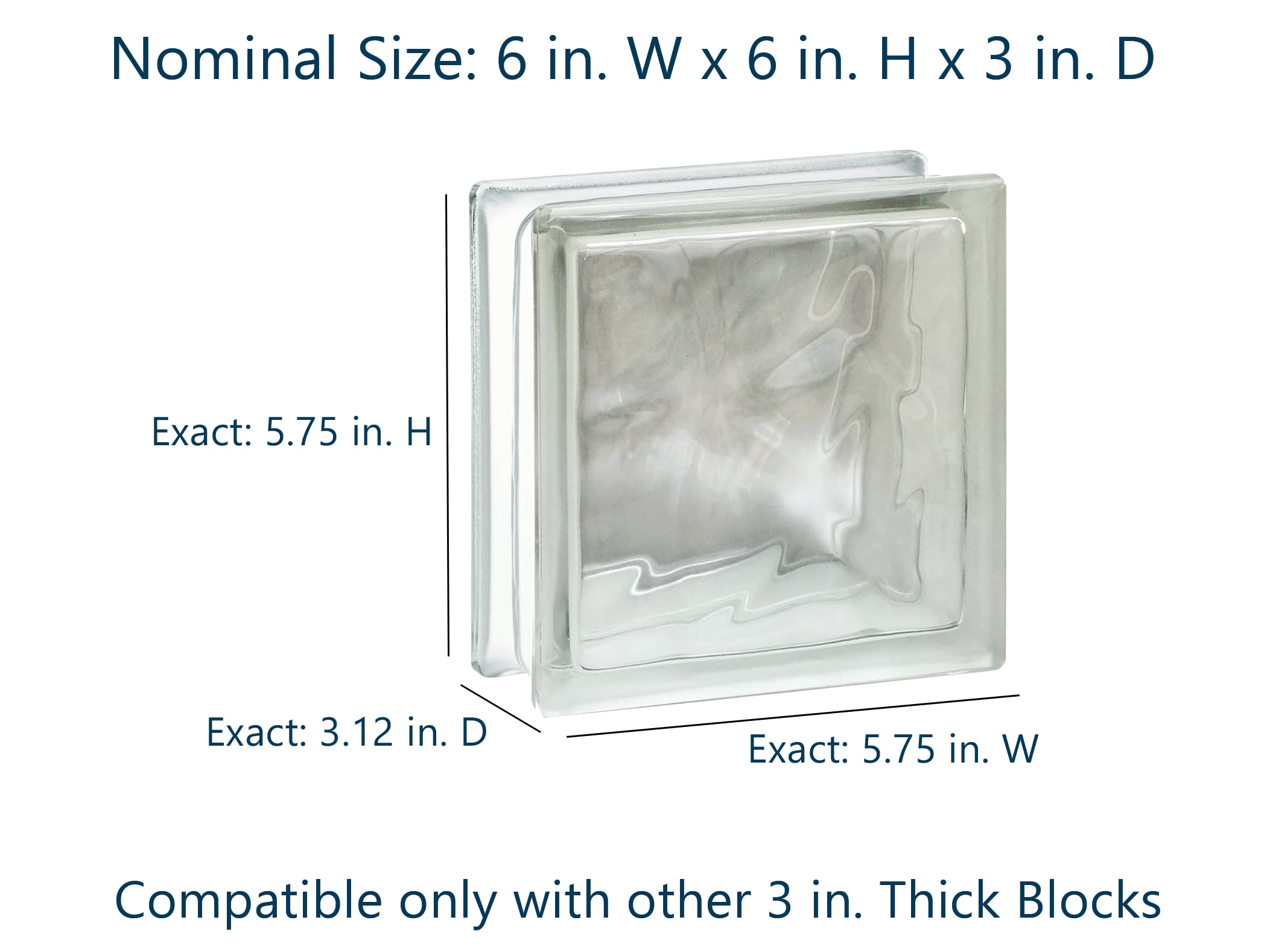 REDI2SET GBV663 Glass-Block - View #2