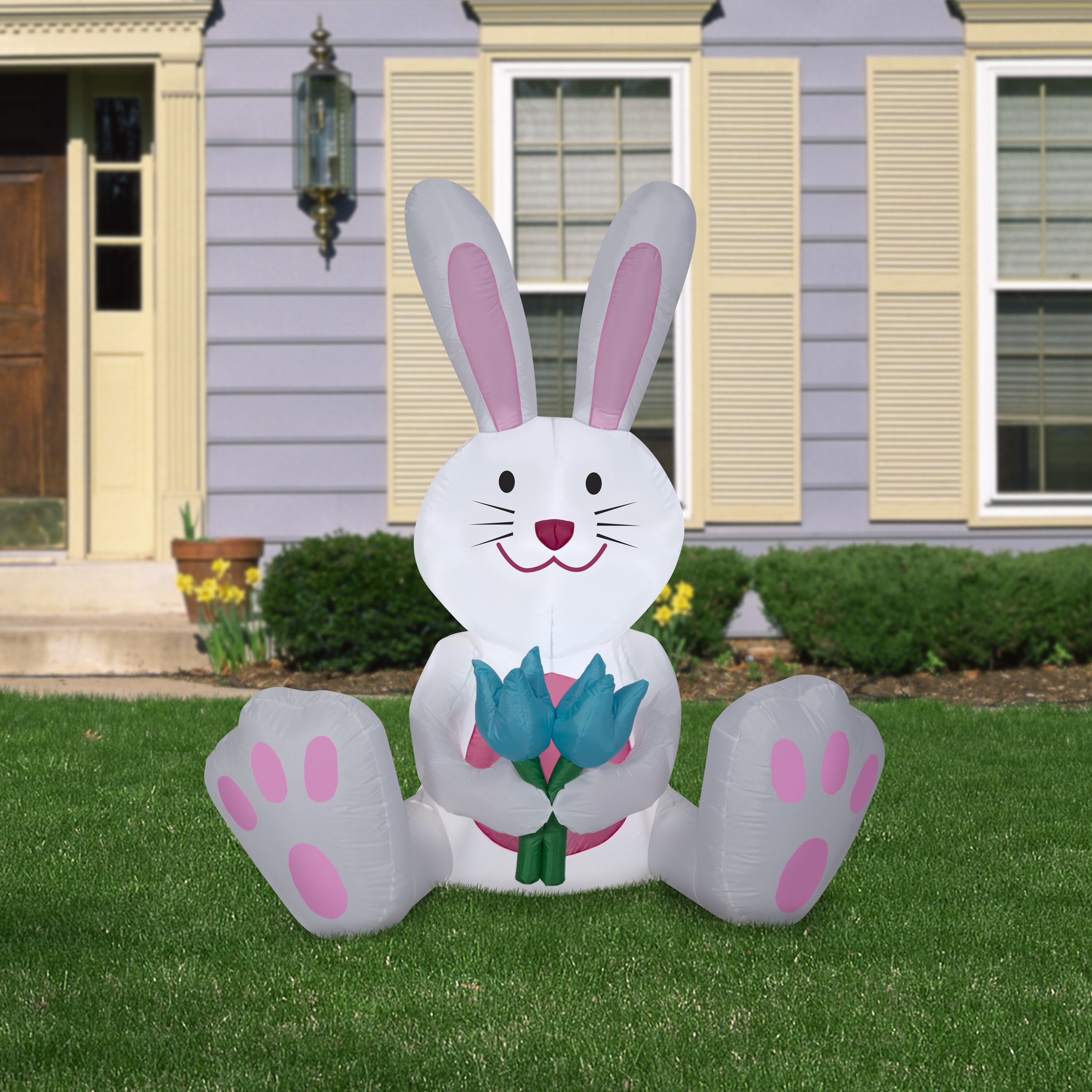 Gemmy 59.84-in H Lighted Easter Inflatable in the Seasonal Decorations ...