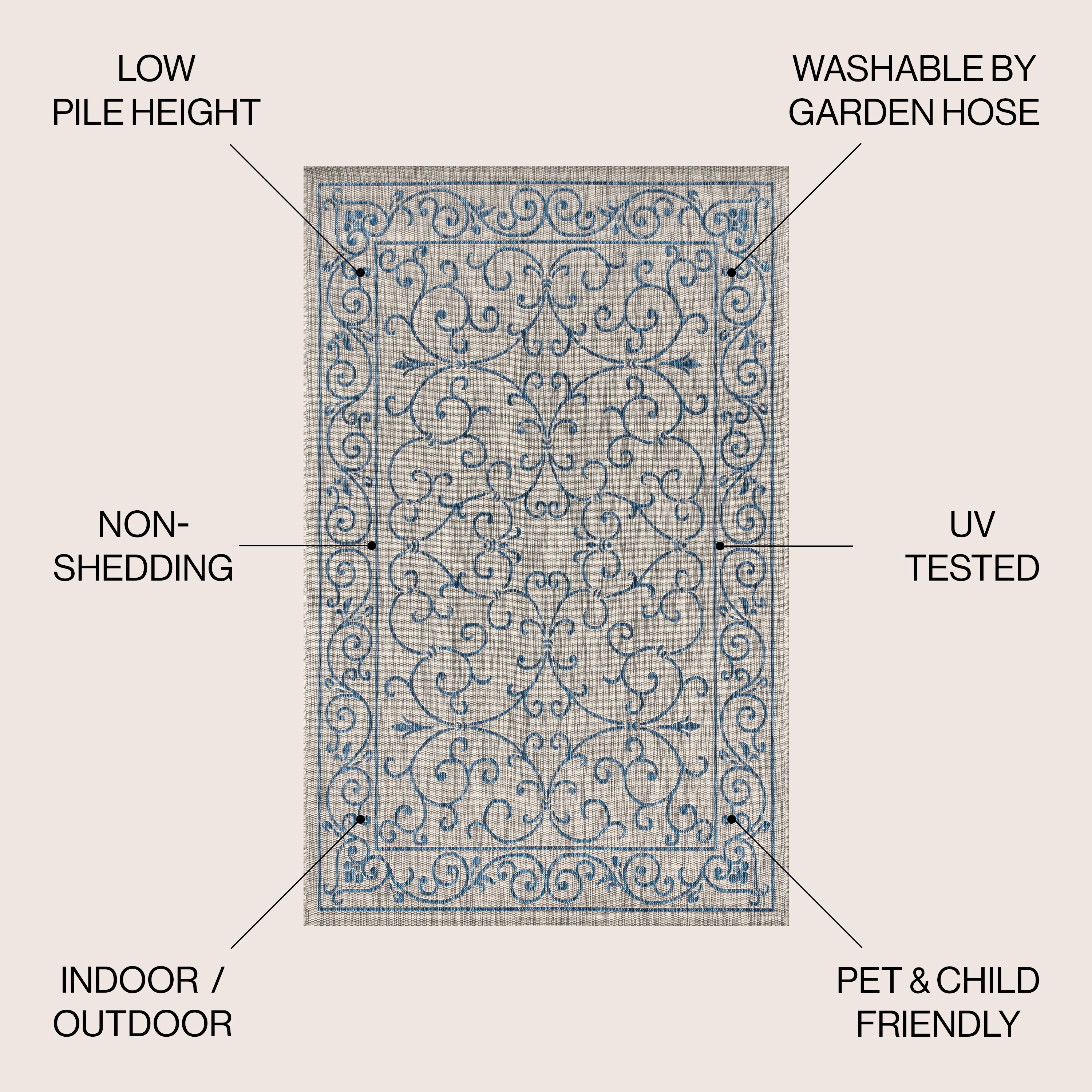 JONATHAN  Y SMB106C-8 rugs - View #2