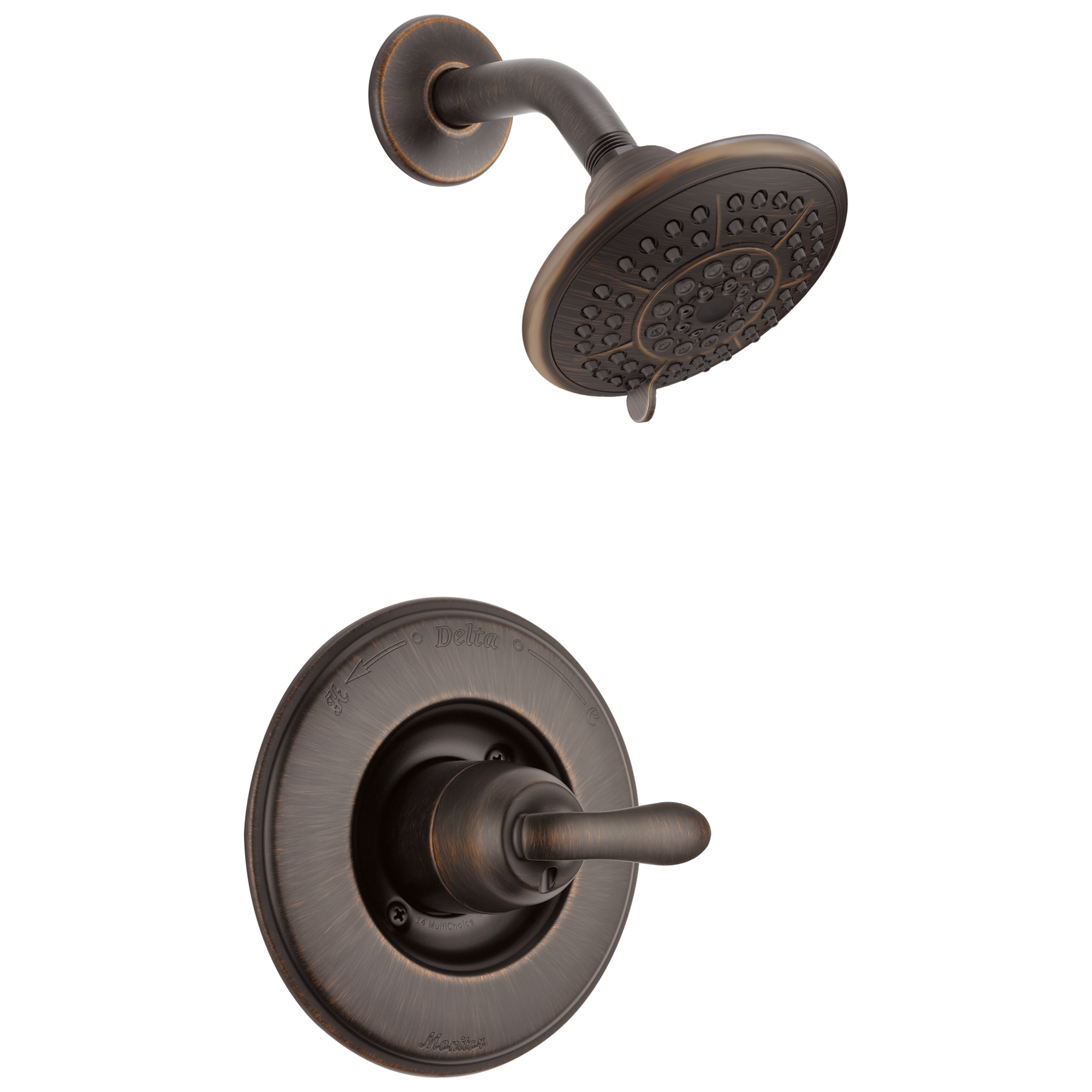 Delta Linden Venetian Bronze 1-handle Shower Faucet