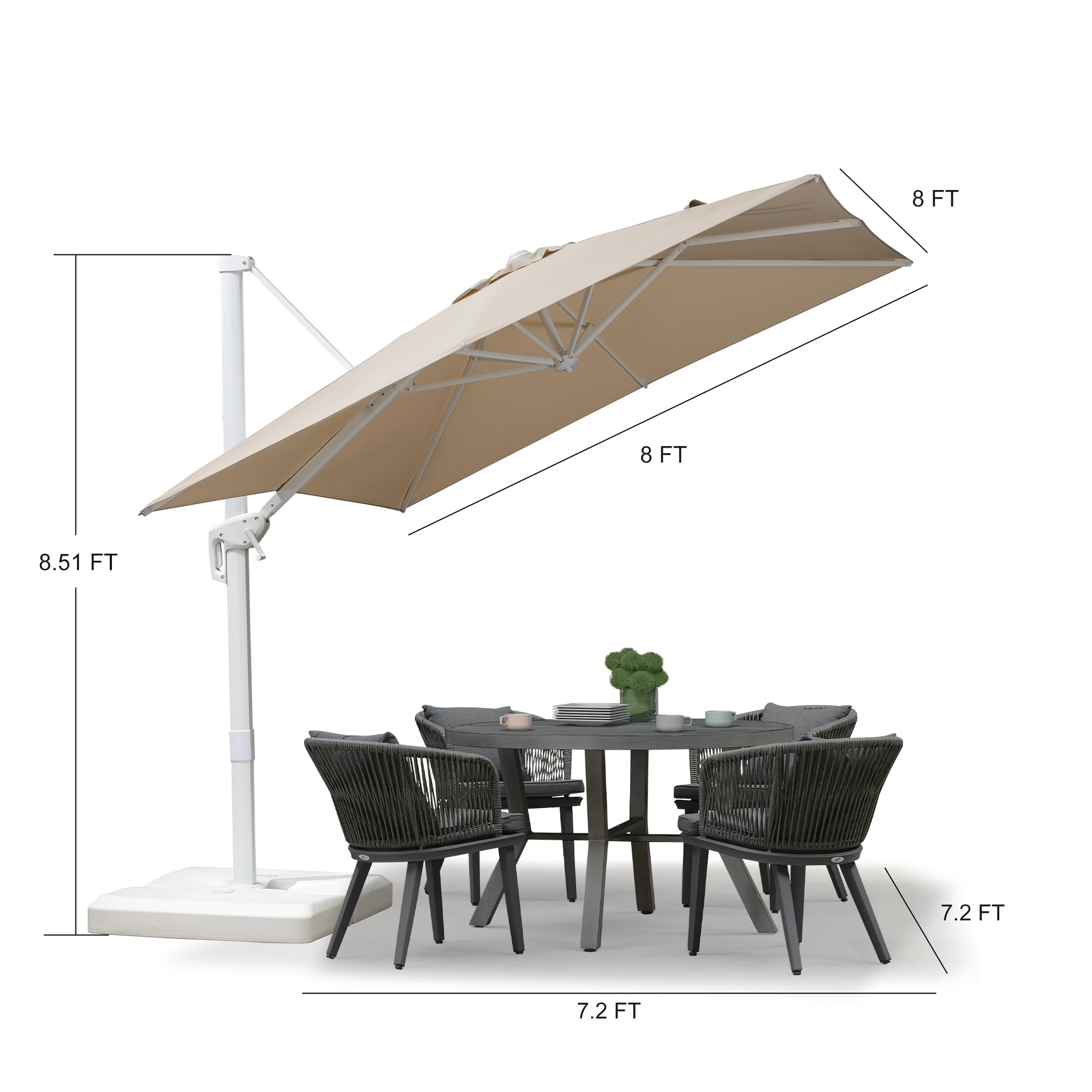 PURPLE LEAF LS02XBS08-KK Umbrellas-2 - View #9