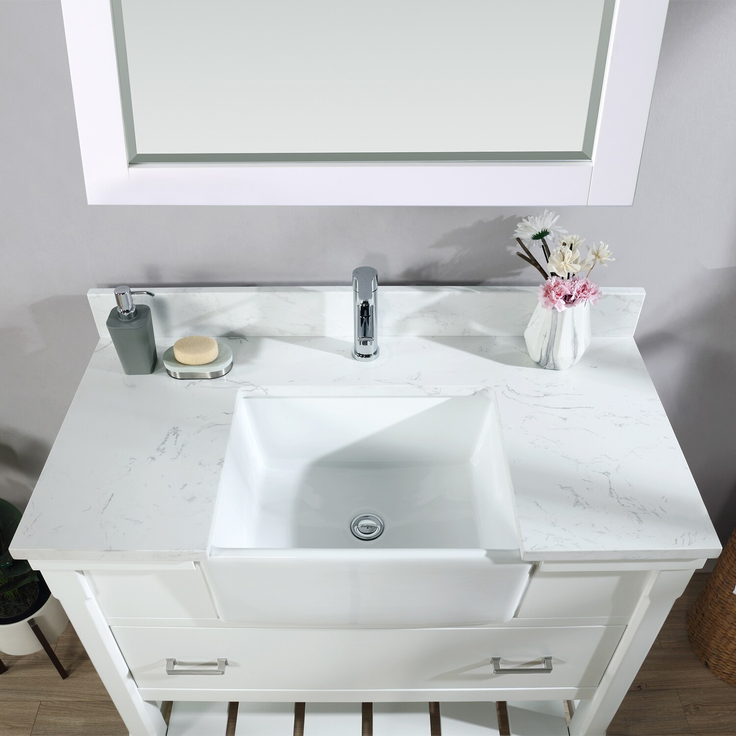 Altair 537042-WH-AW Bath-Vanity-Combo - View #2