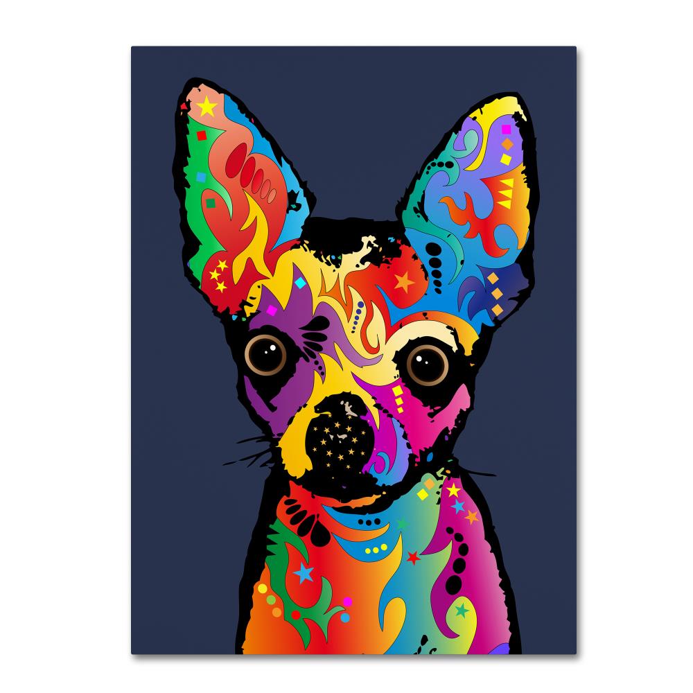 Trademark Fine Art MT0938-C1419GG Framed 19-Inches H x 14-Inches W Animals Canvas Print