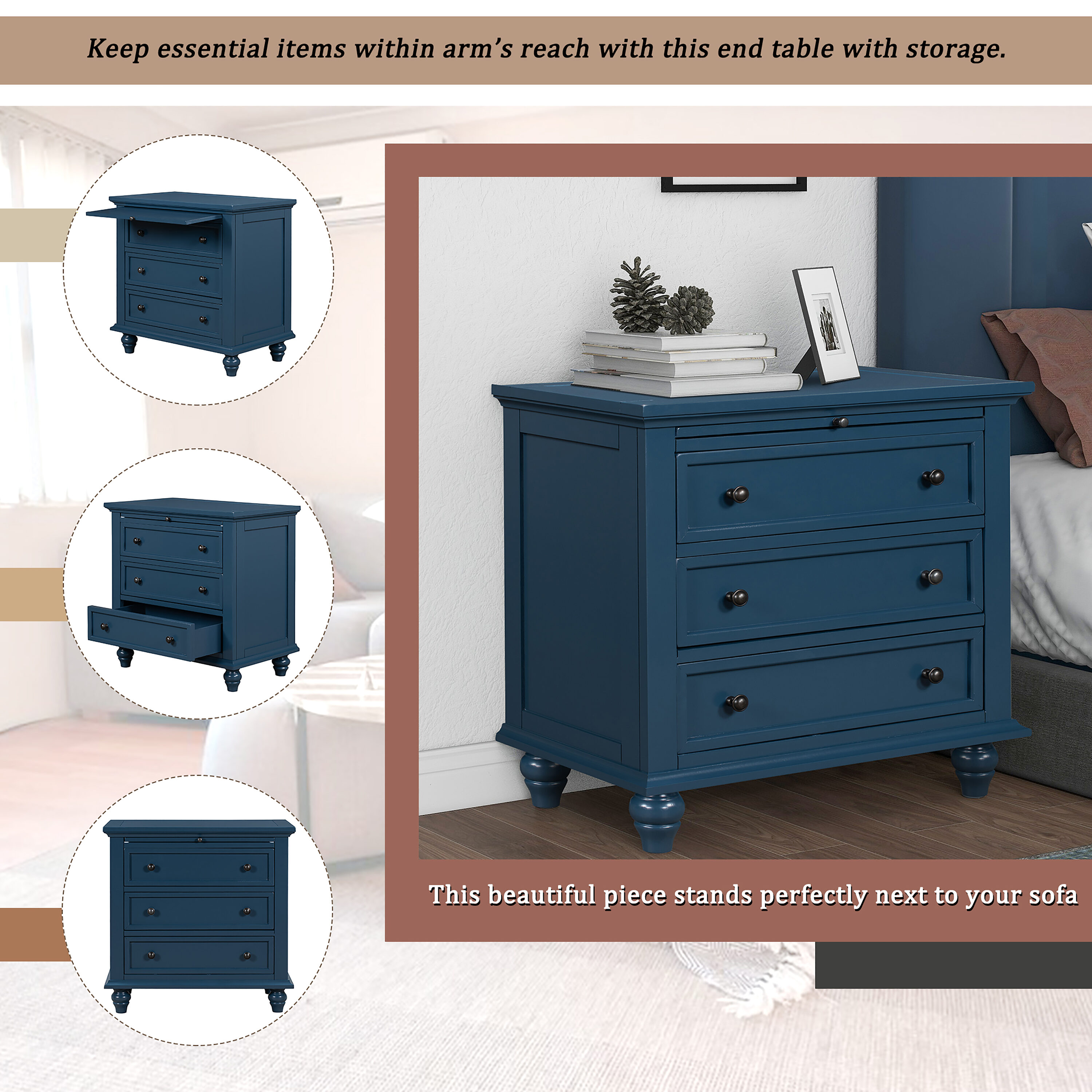 ModernLuxe L-WF296671AAM dressers - View #5