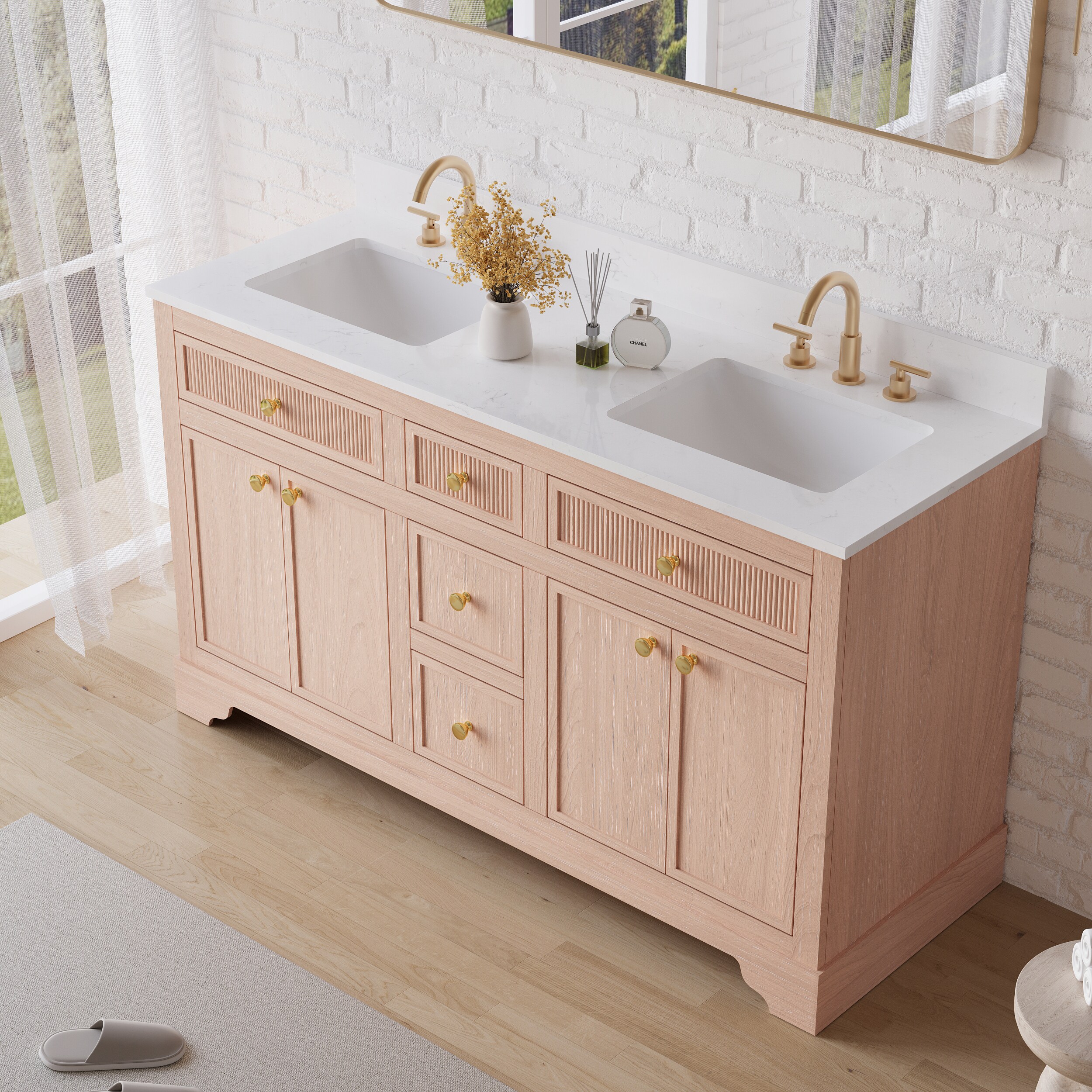 WELLFOR EX-VEBV48GR Bath-Vanity-Combo - View #7