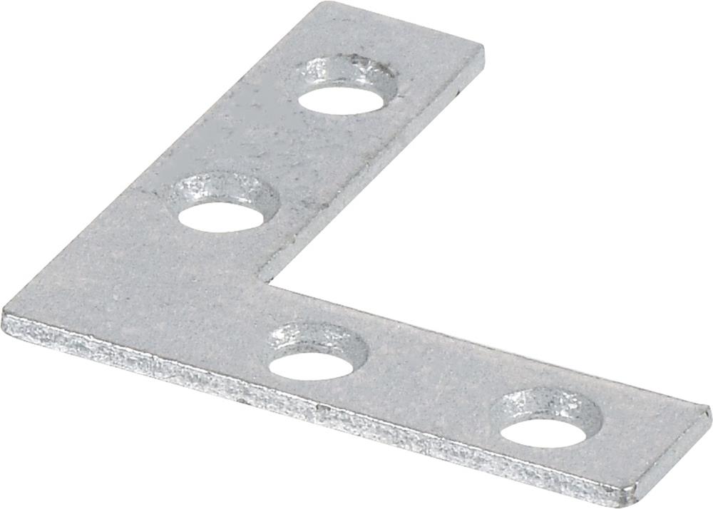 Hillman 1.5-in x 0.375-in Galvanized Steel Corner Brace (5-Pack) in the ...