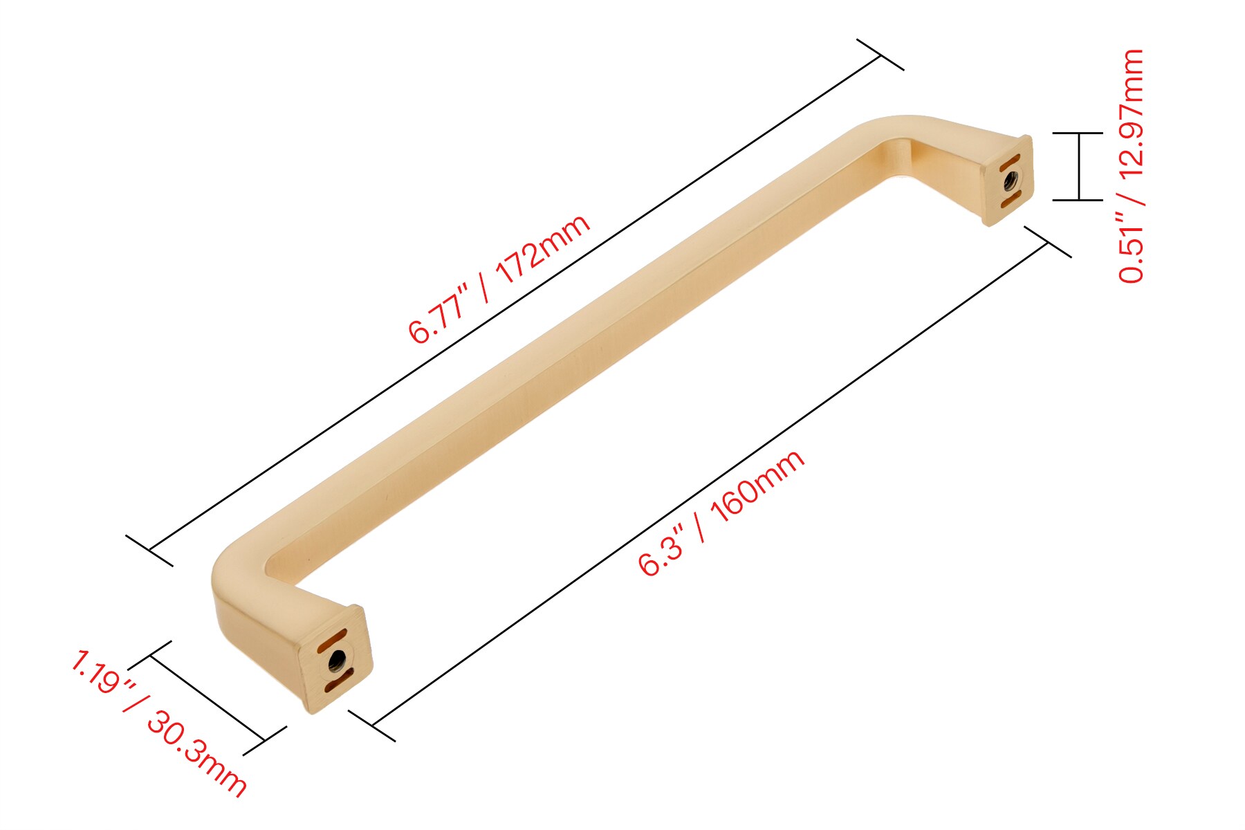 Utopia Alley HW424RG-10 Cabinet-Knobs - View #6