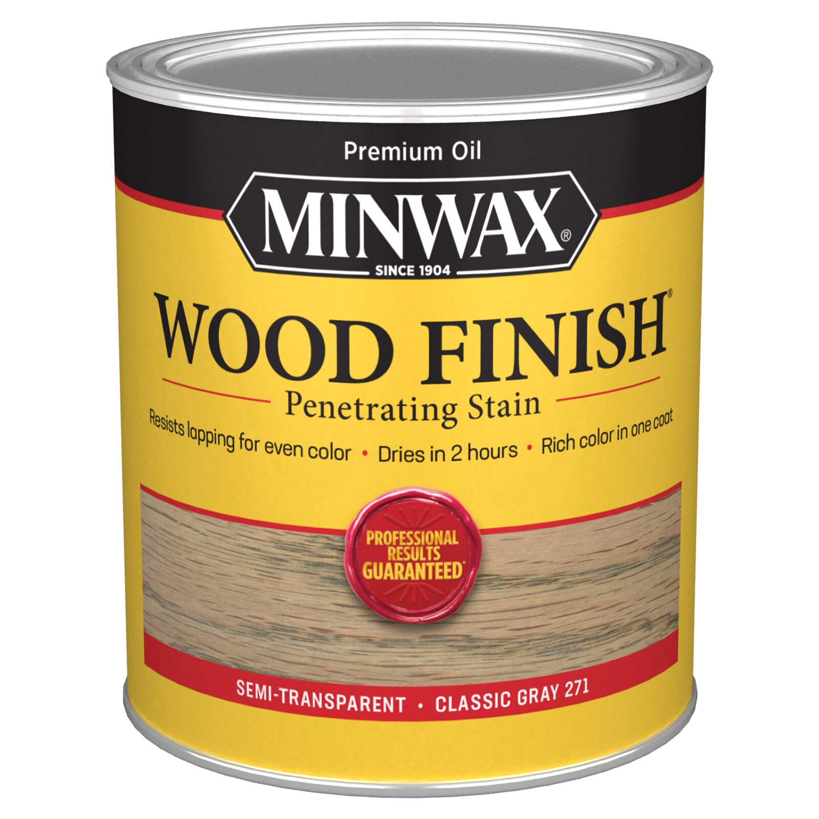 Minwax Wood Finish Oil-Based Classic Grey Semi-Transparent Interior ...