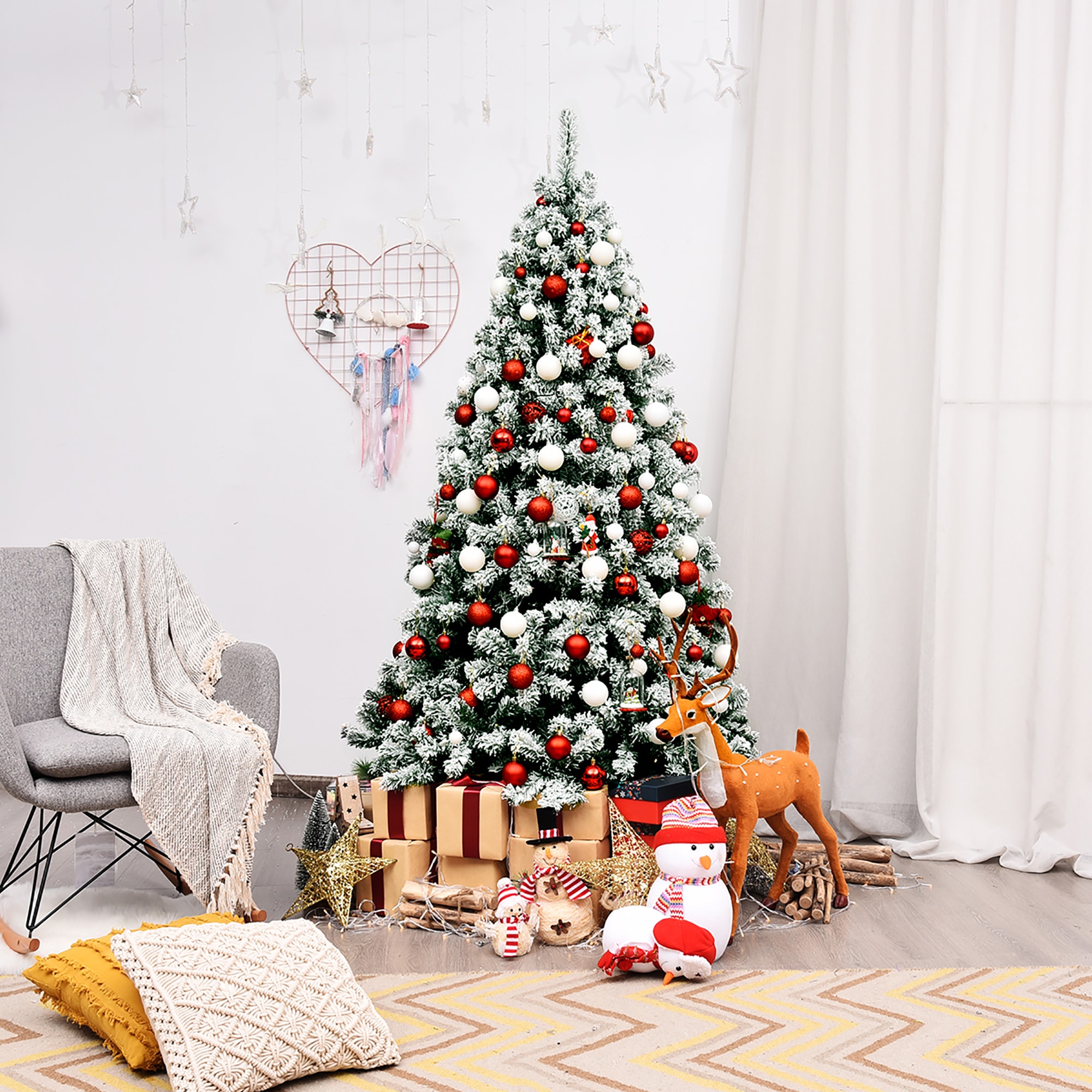 Costway CM22869US Artificial-Christmas-Trees - View #6