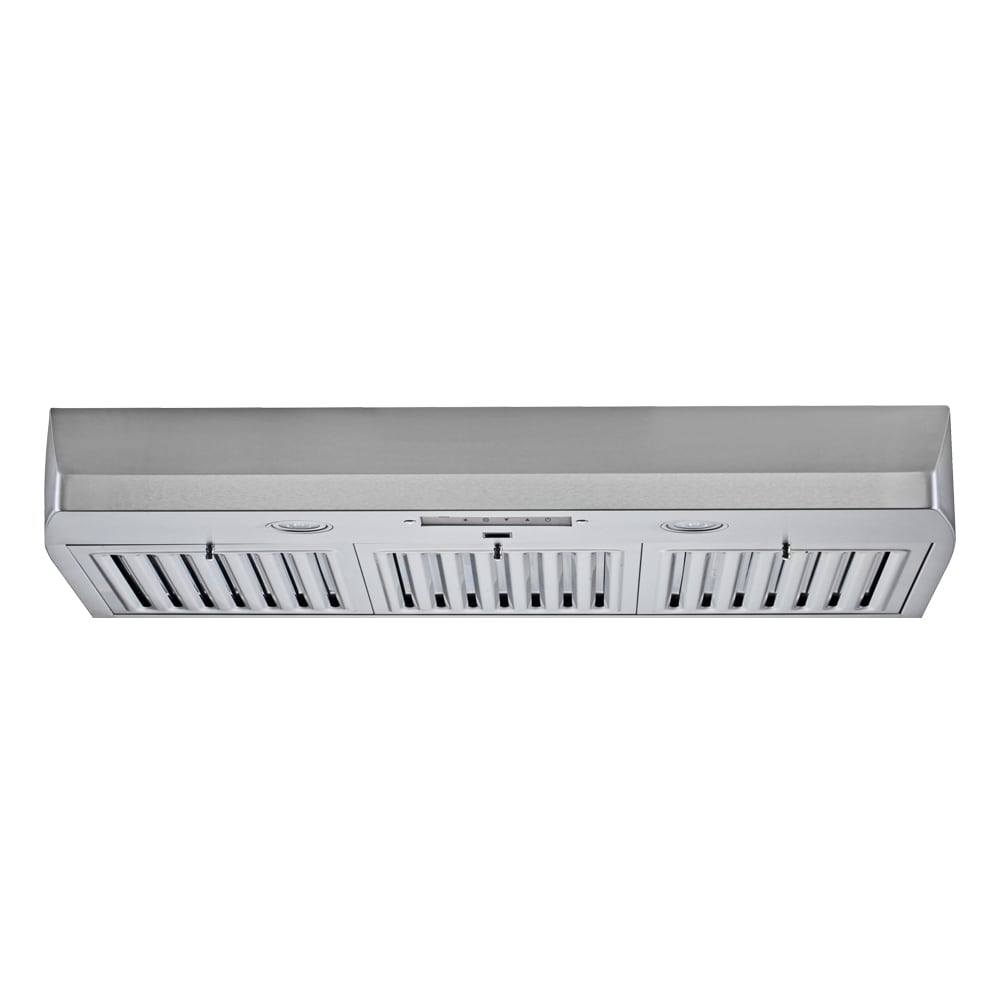 KOBE Range Hoods CH2236SQB6-XX 36 inch Ducted 680-CFM Stainless Steel Under Cabinet Range Hood