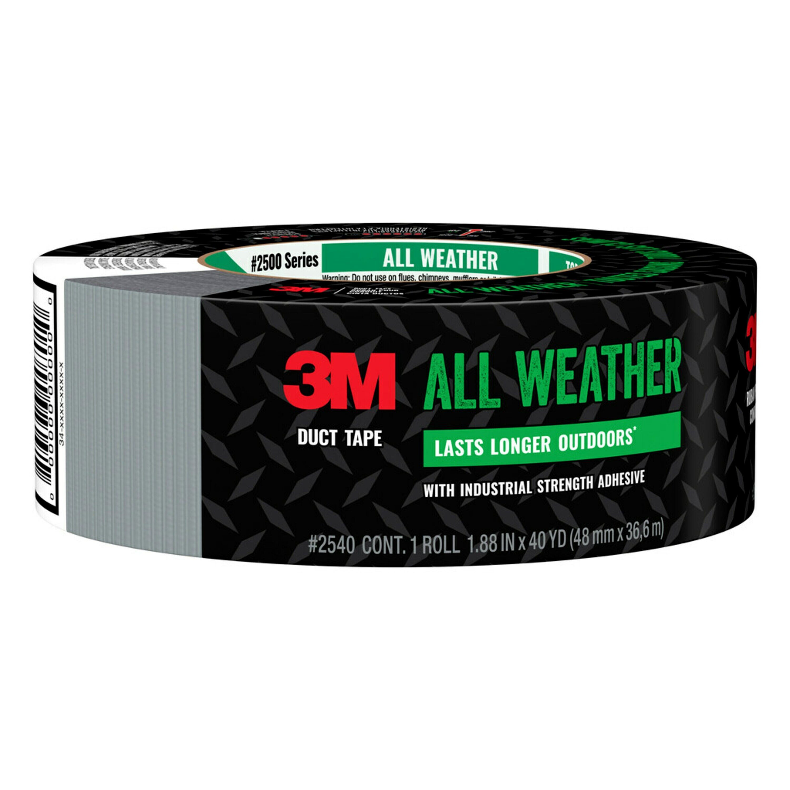 3M Tough 1.88-in x 45 Gray Duct Tape LS745
